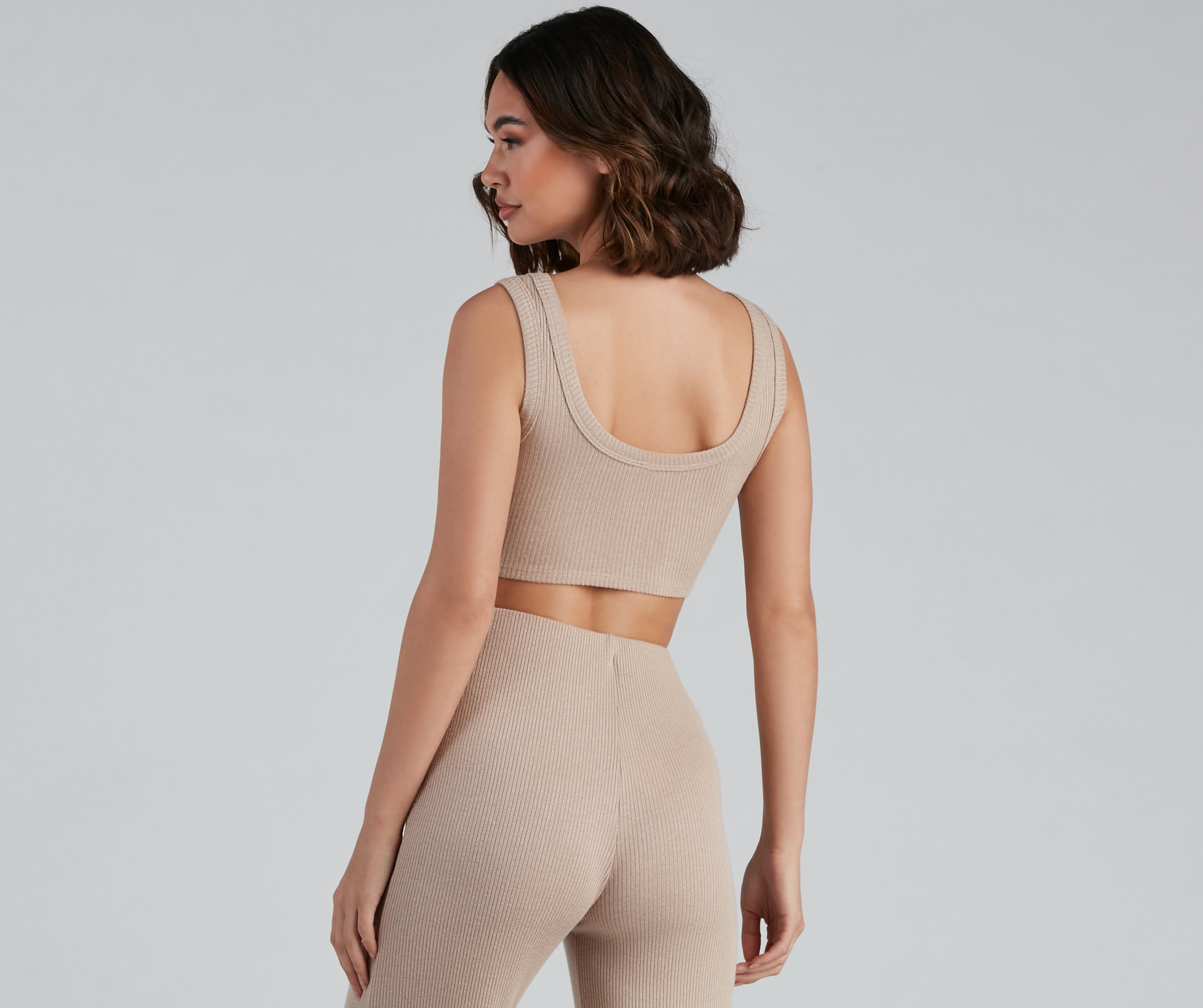 Weekend Look Crop Pajama Tank - Image 2