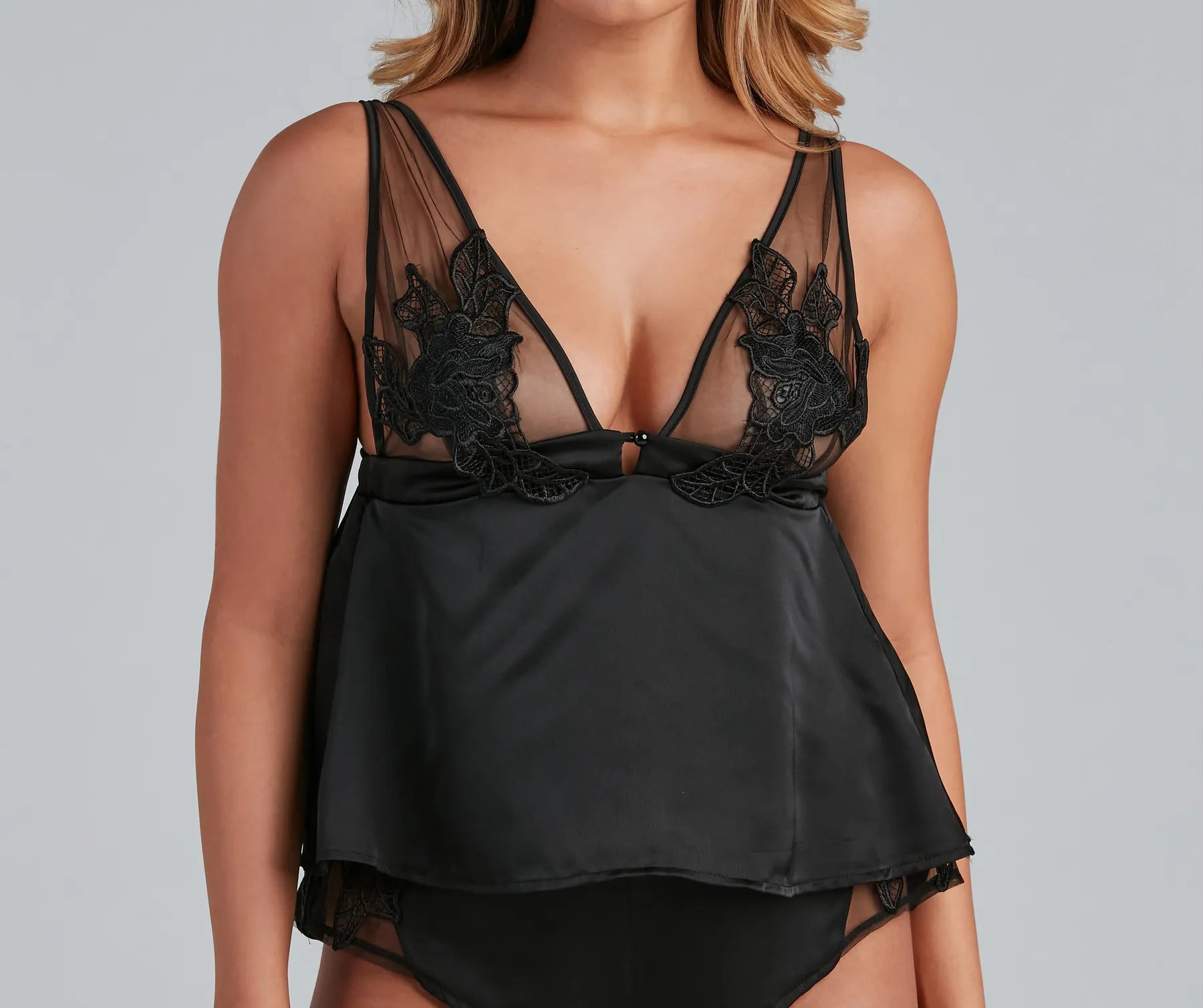 Dream Girl Satin Pajama Set - Image 3