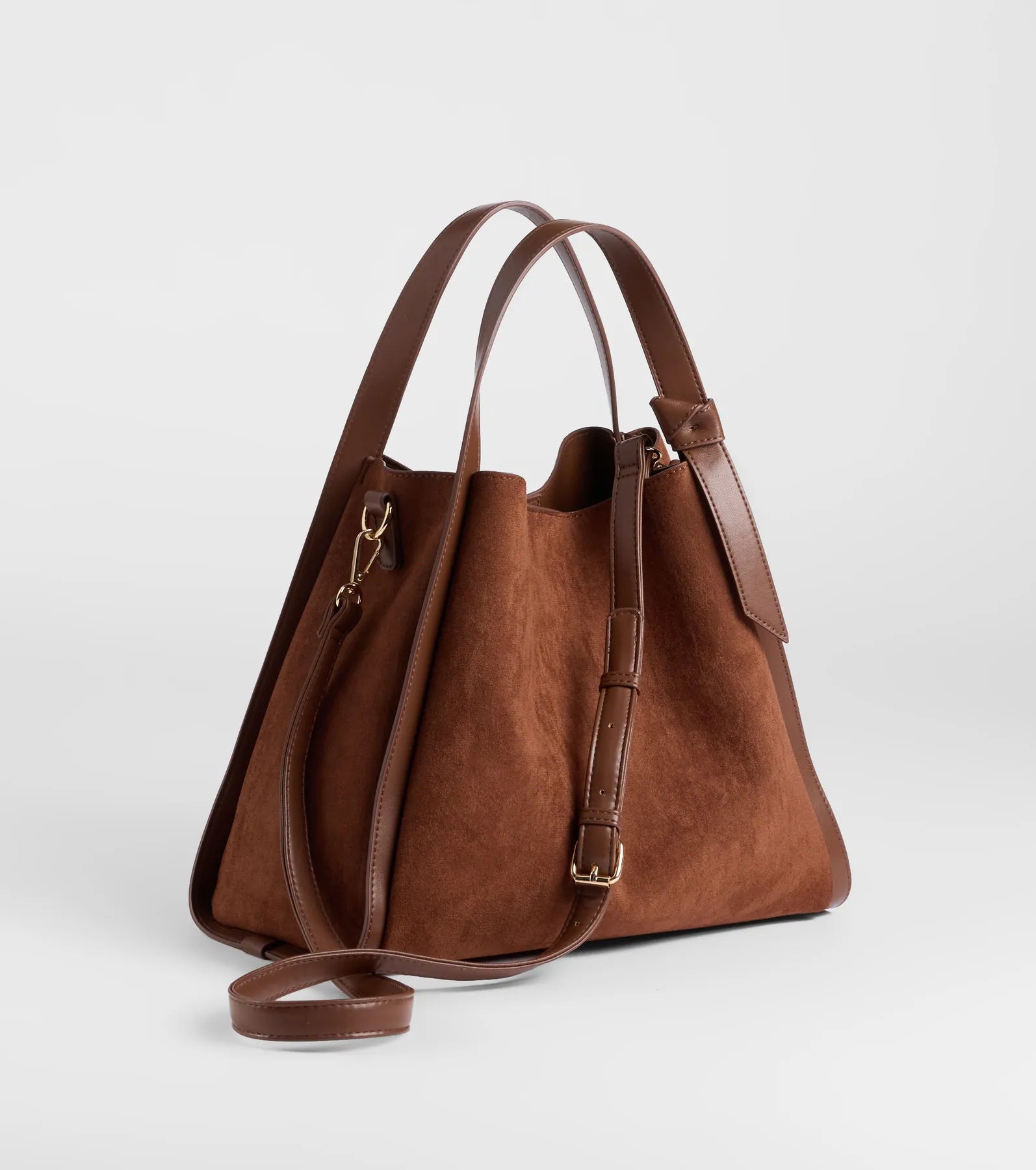 Places To Be Faux Suede Hobo Bag - Image 2