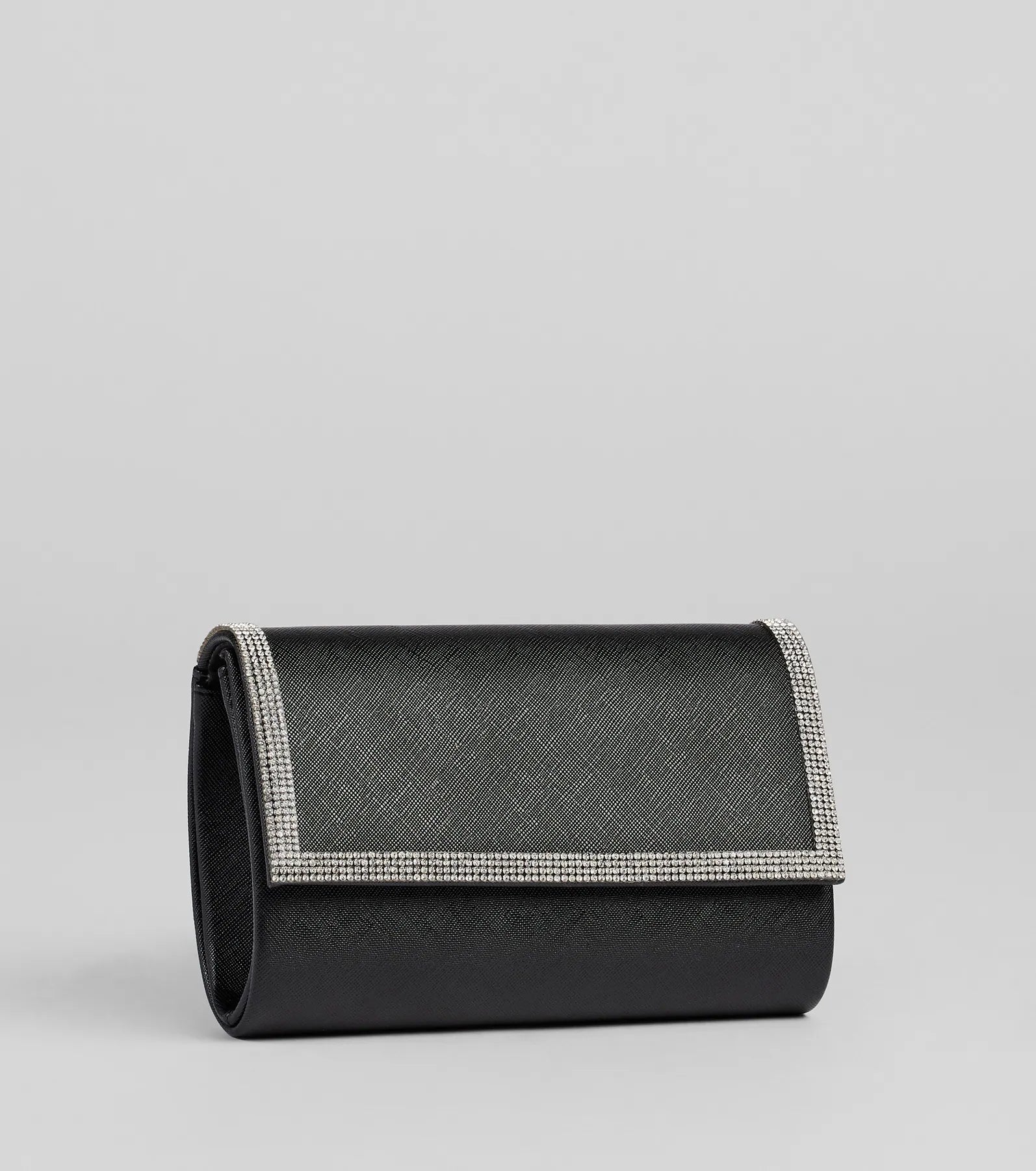 Sparkle Scene Rhinestone Foldover Clutch - Image 3