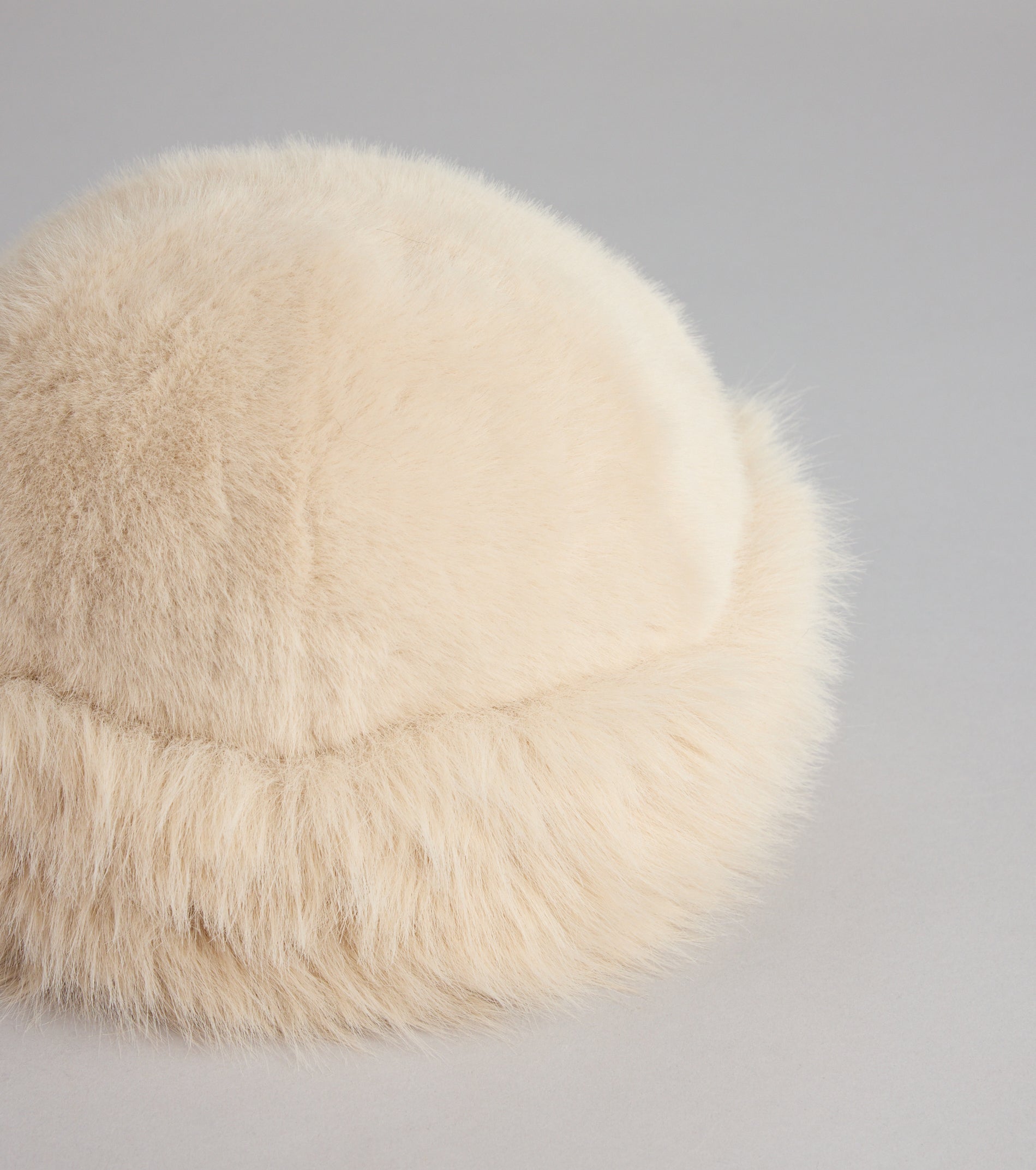 Chilly Season Faux Fur Bucket Hat - Image 5