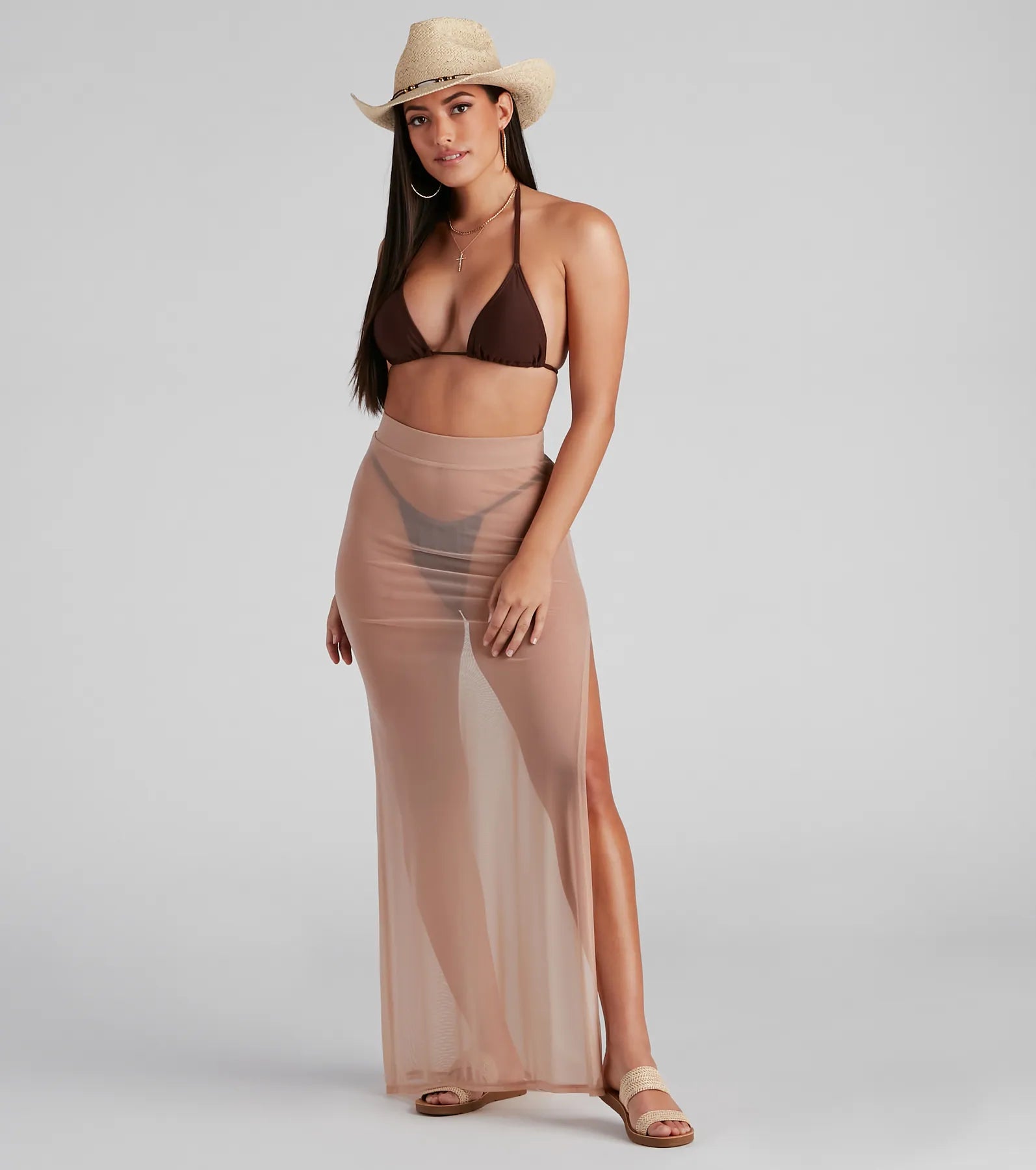 Saddle Up Straw Cowboy Hat - Image 2