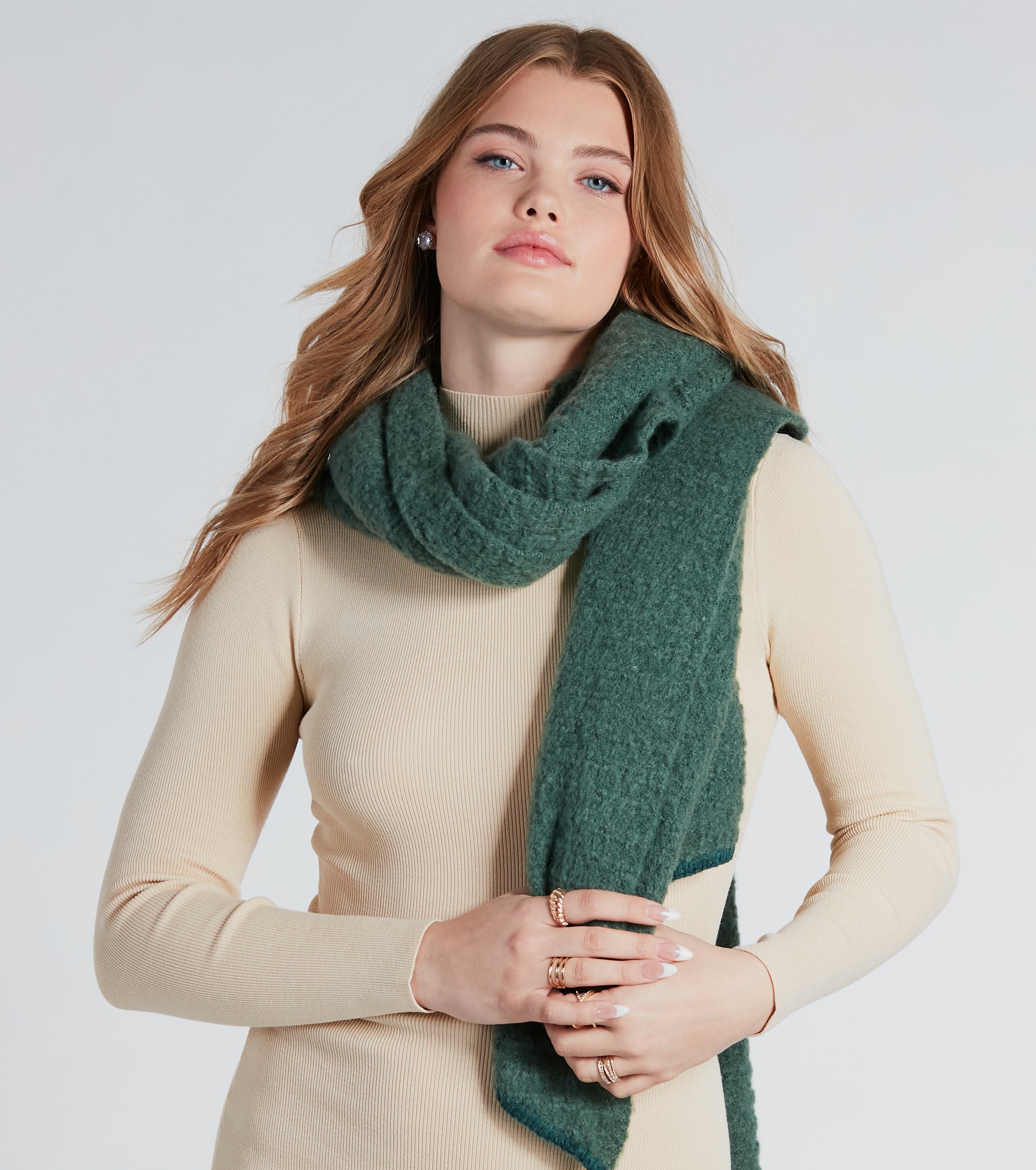 Bundle Up Soft Knit Scarf - Image 2