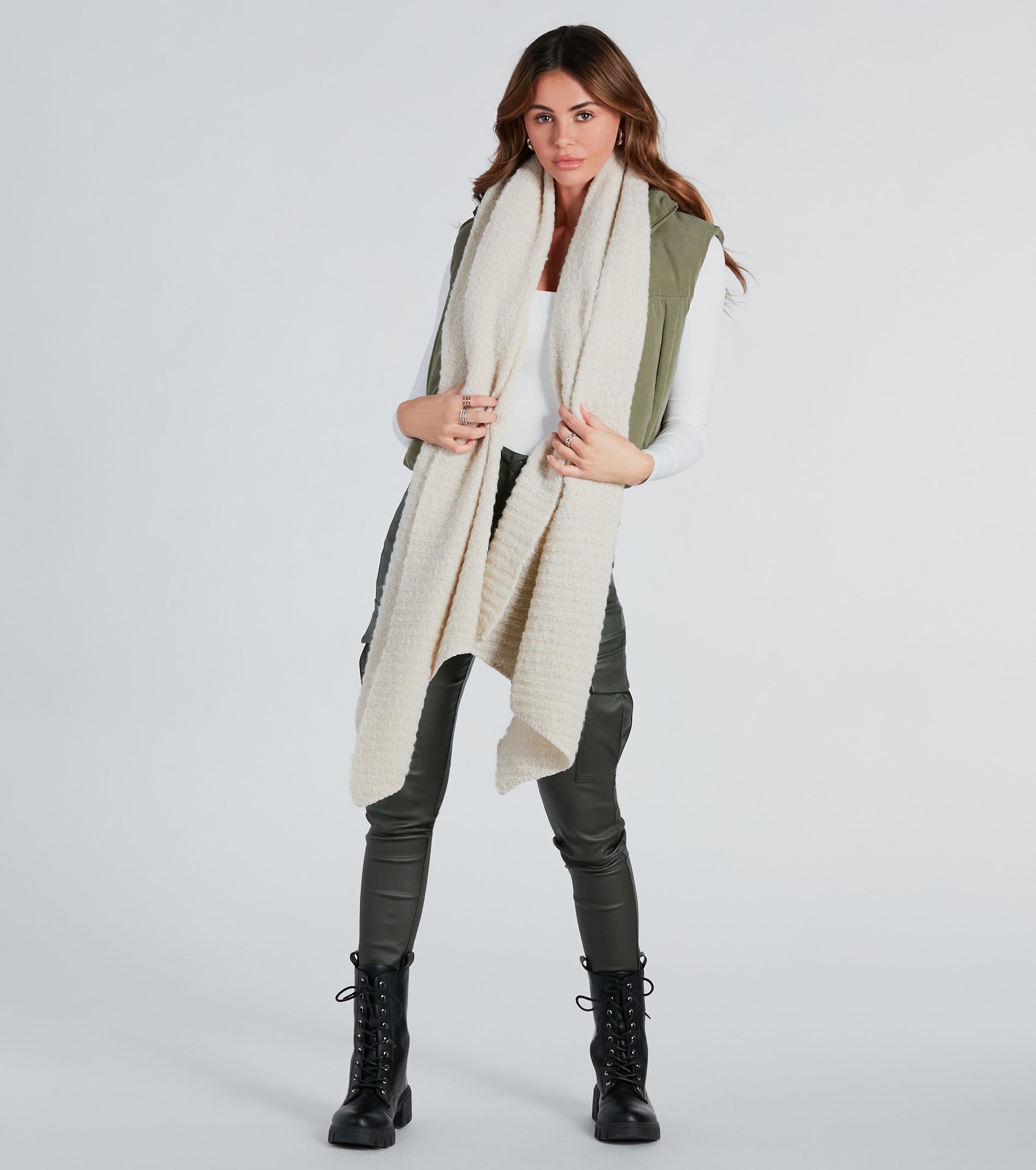 Bundle Up Soft Knit Scarf - Image 3