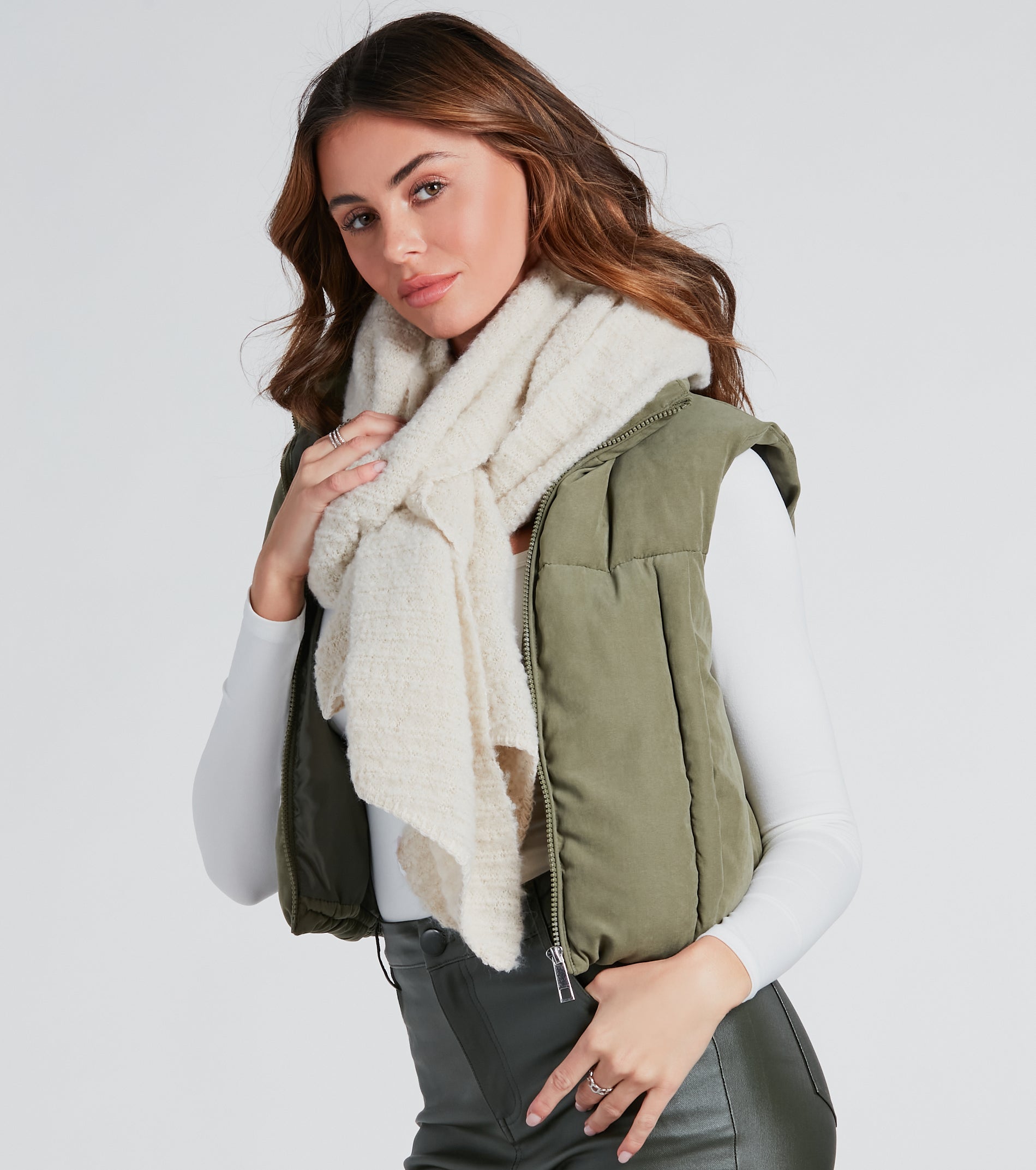Bundle Up Soft Knit Scarf - Image 4
