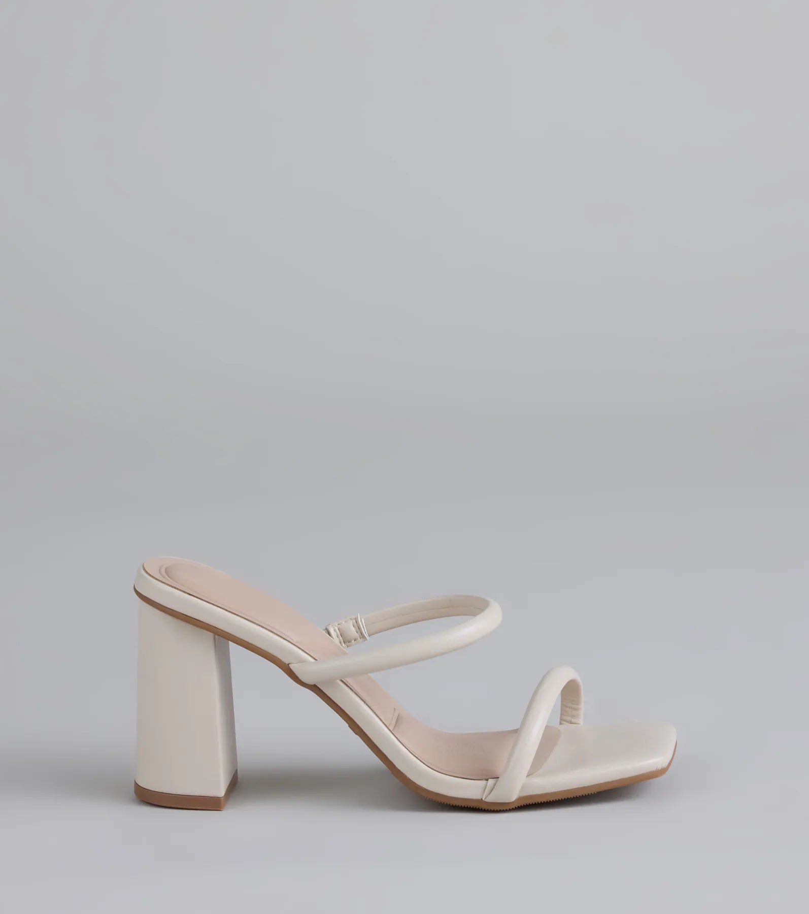 Walk This Way Strappy Block Heels - Image 2