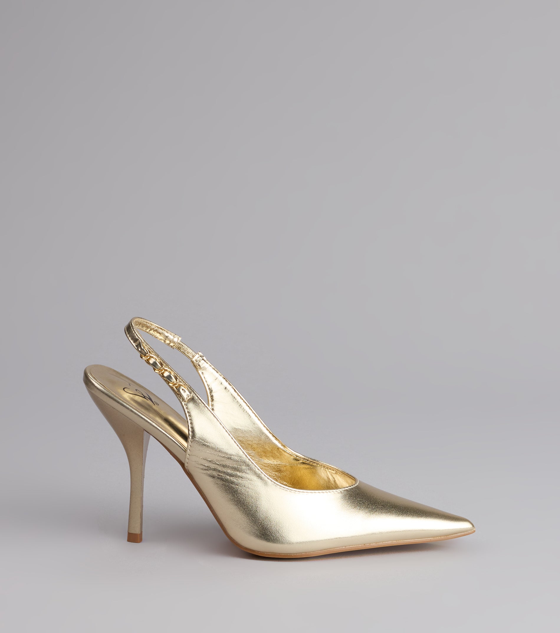 After Hours Patent Slingback Heels - Image 2