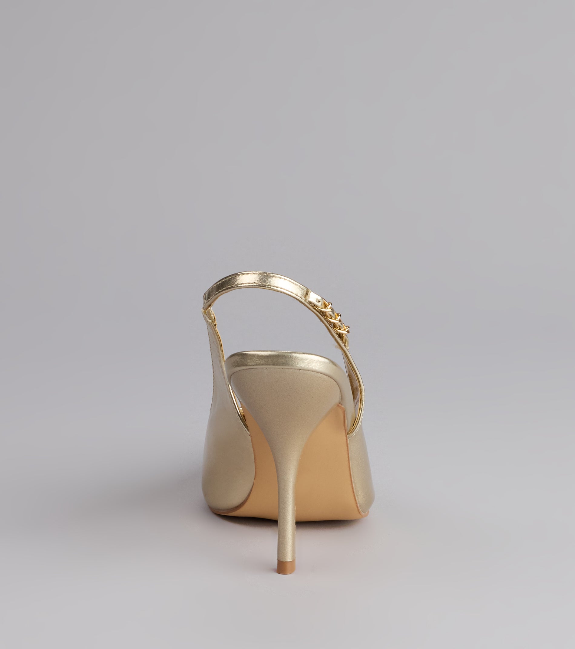 After Hours Patent Slingback Heels - Image 4
