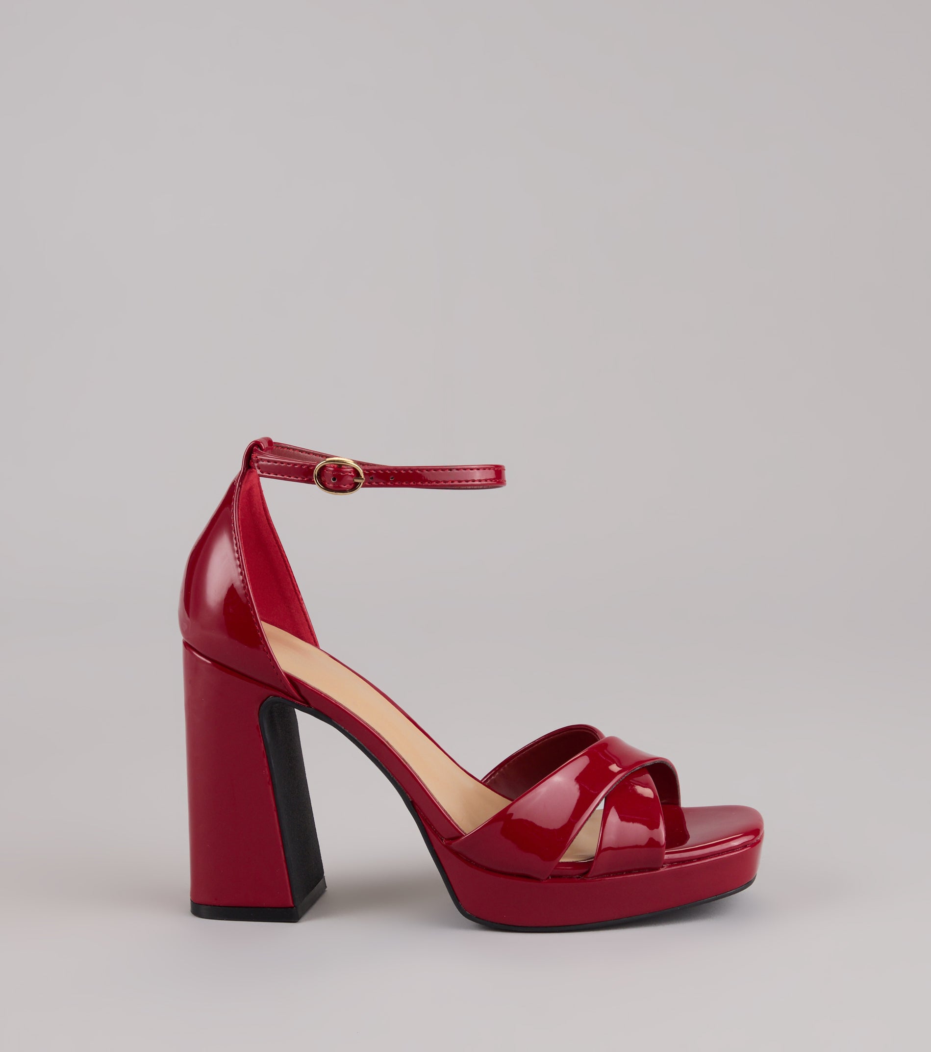 Weekend Glam Platform Block Heels - Image 2