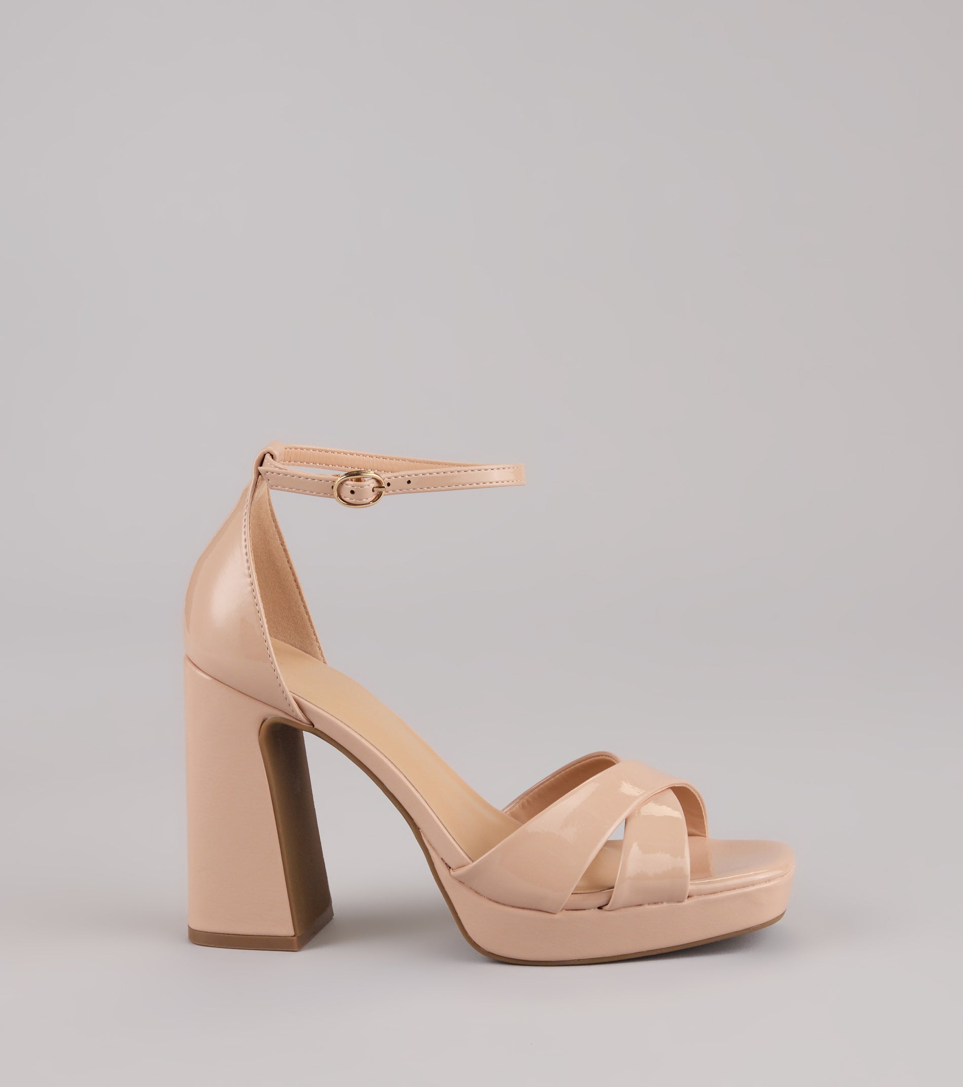 Weekend Glam Platform Block Heels - Image 6