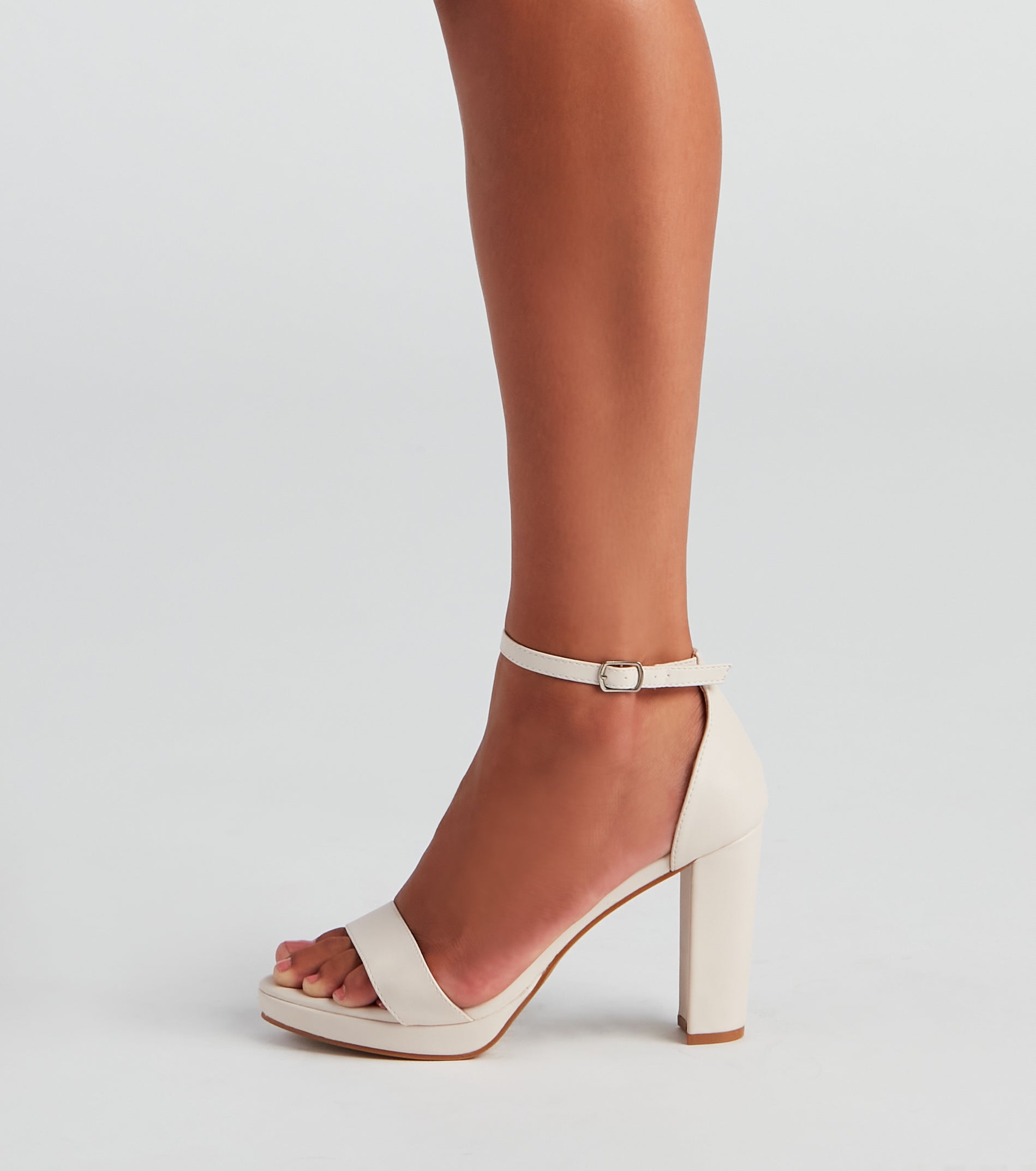Just The Basics Platform Block Heels - Image 3