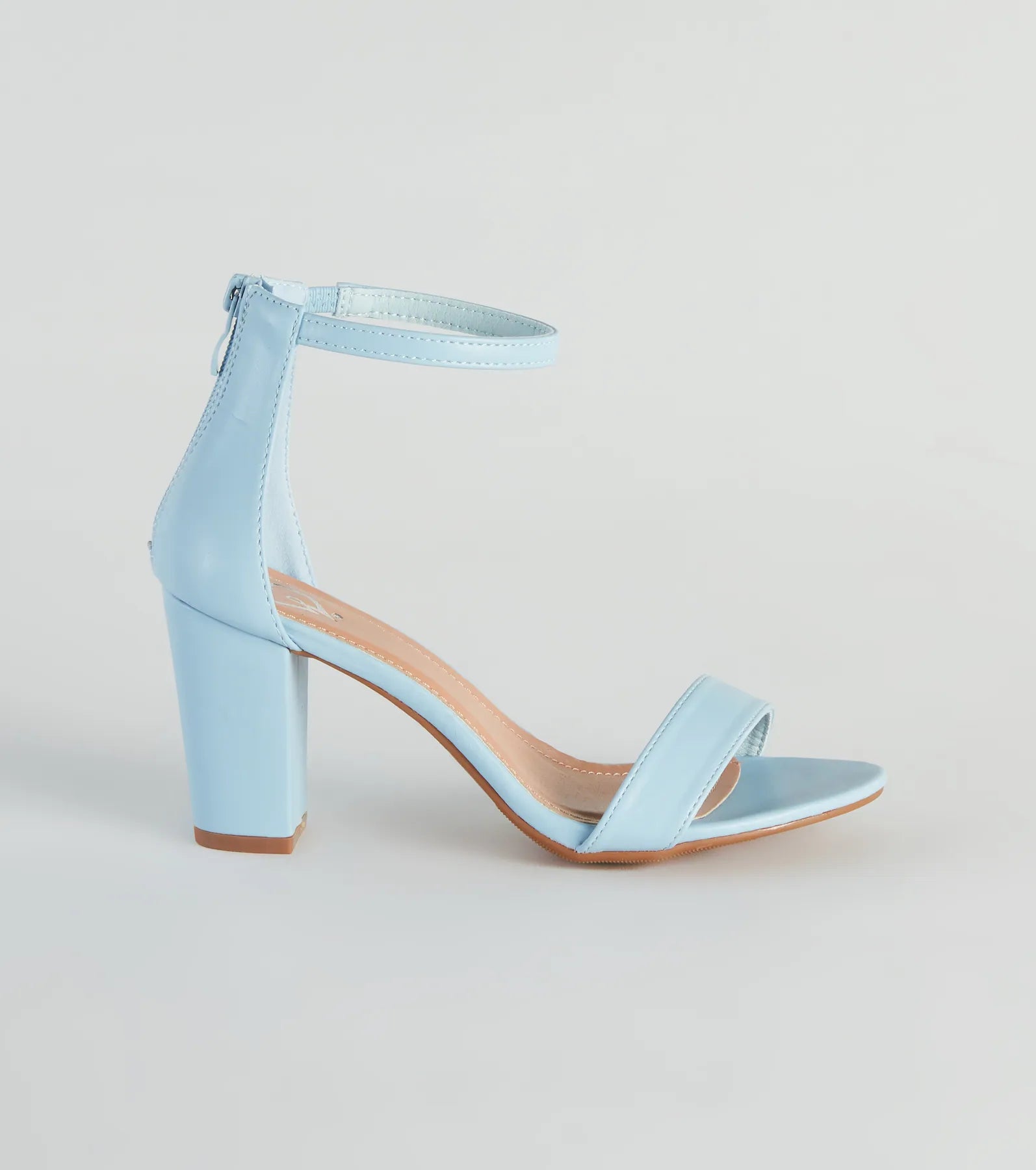 Take A Spin Chic Basic Block Heels - Image 2