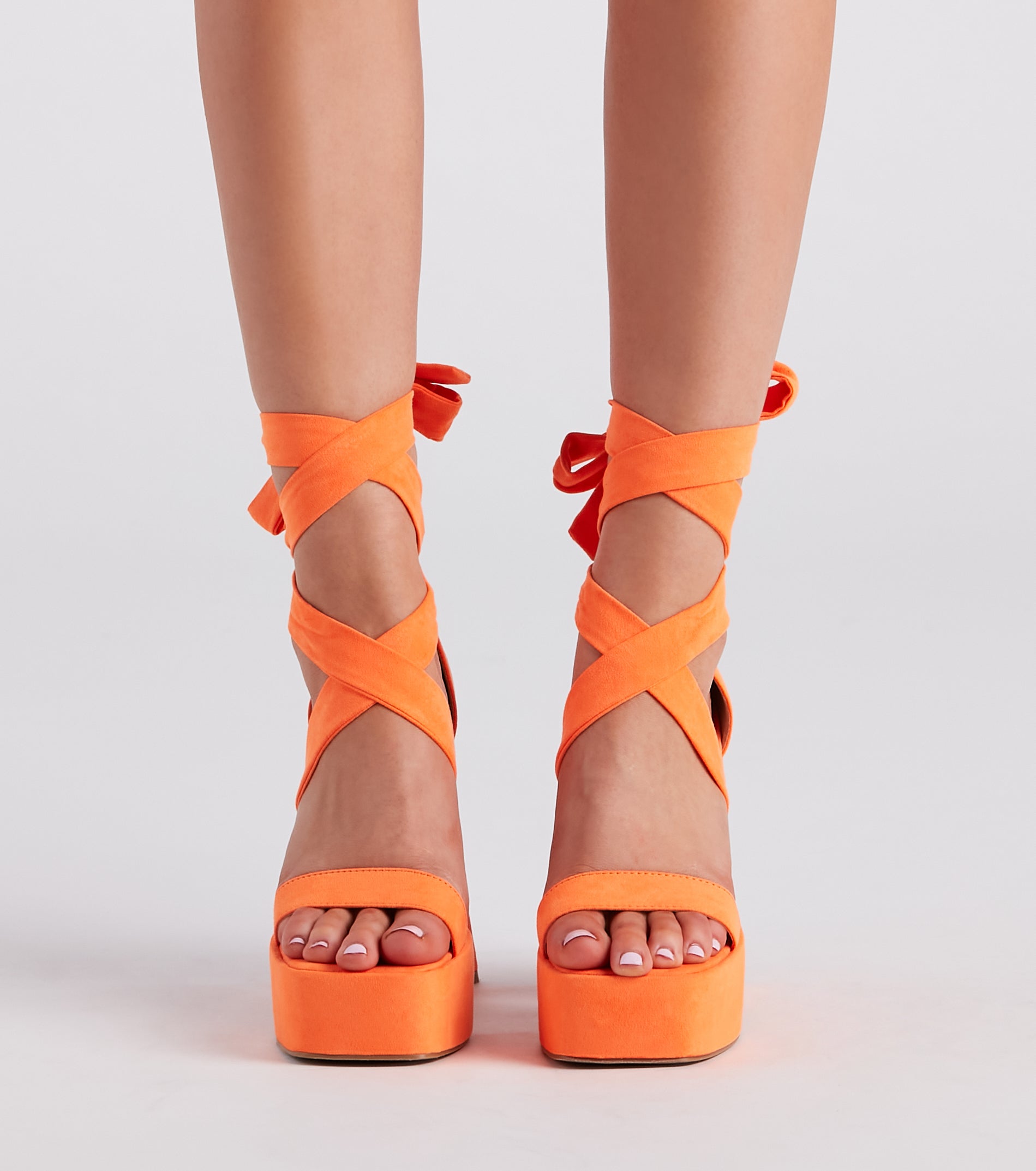 A Little Sassy Platform Block Heels - Image 2