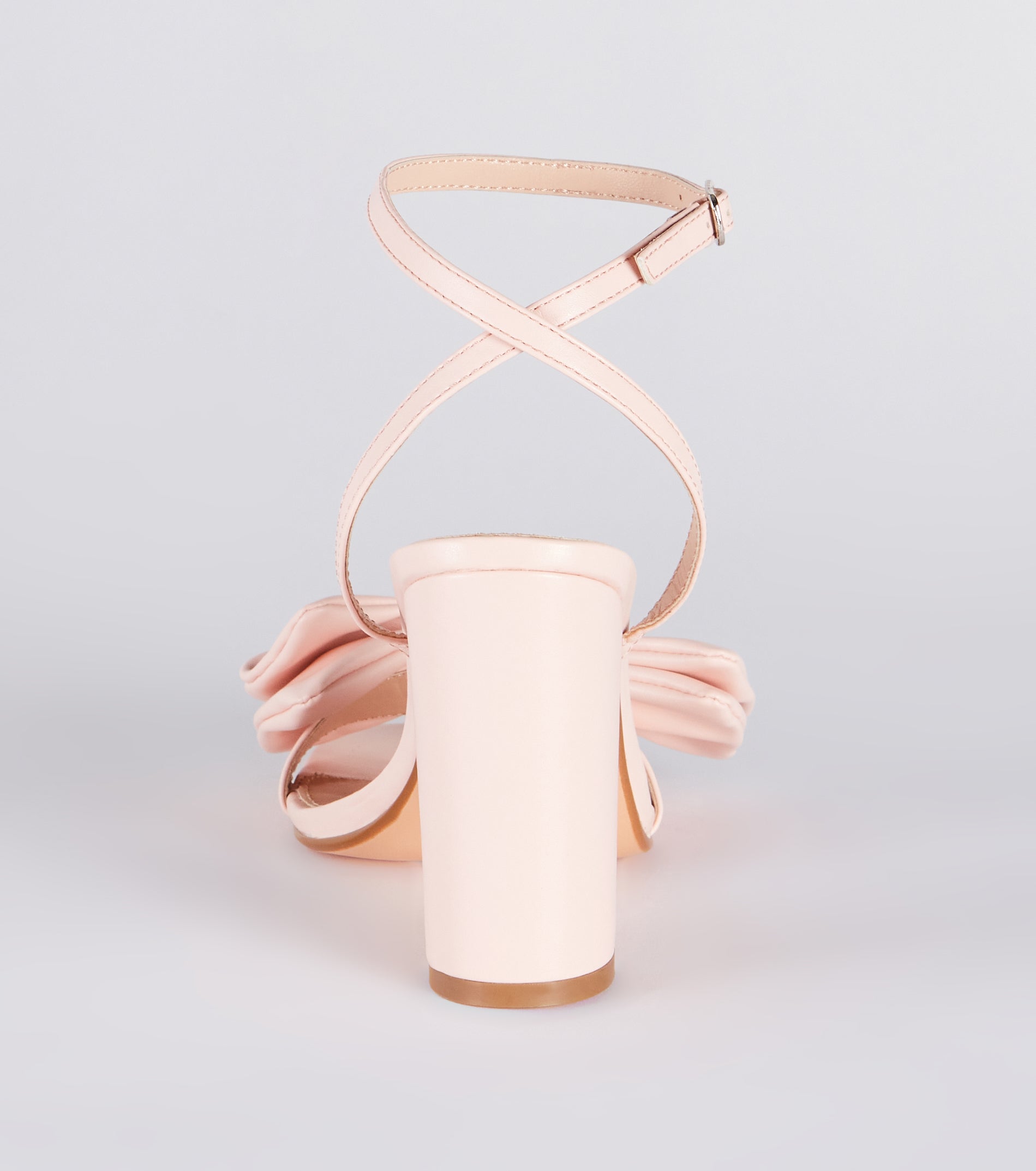 Treat Myself Statement Bow Block Heels - Image 4