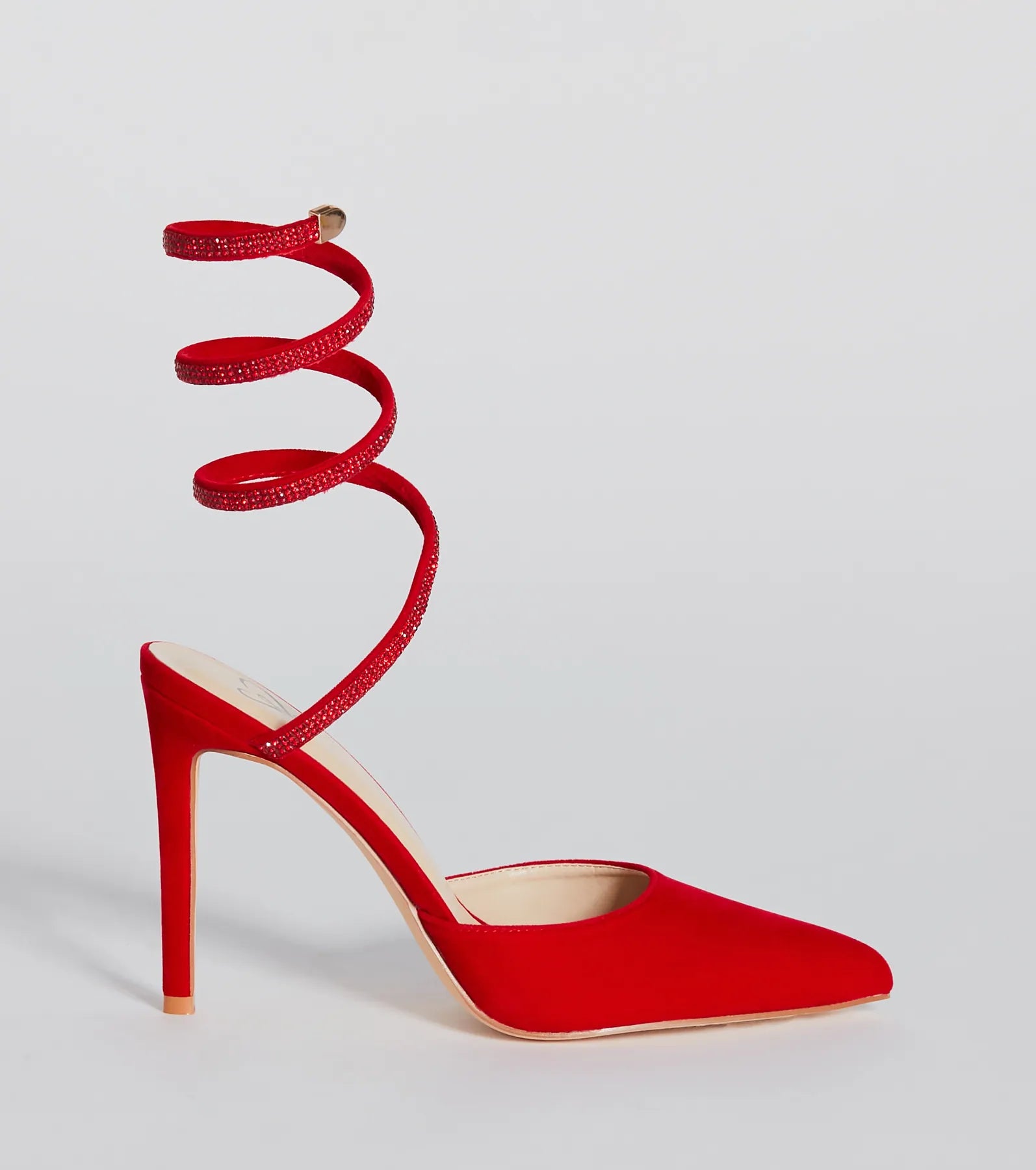 Time To Strut Spiral Strap Stiletto Pumps - Image 2