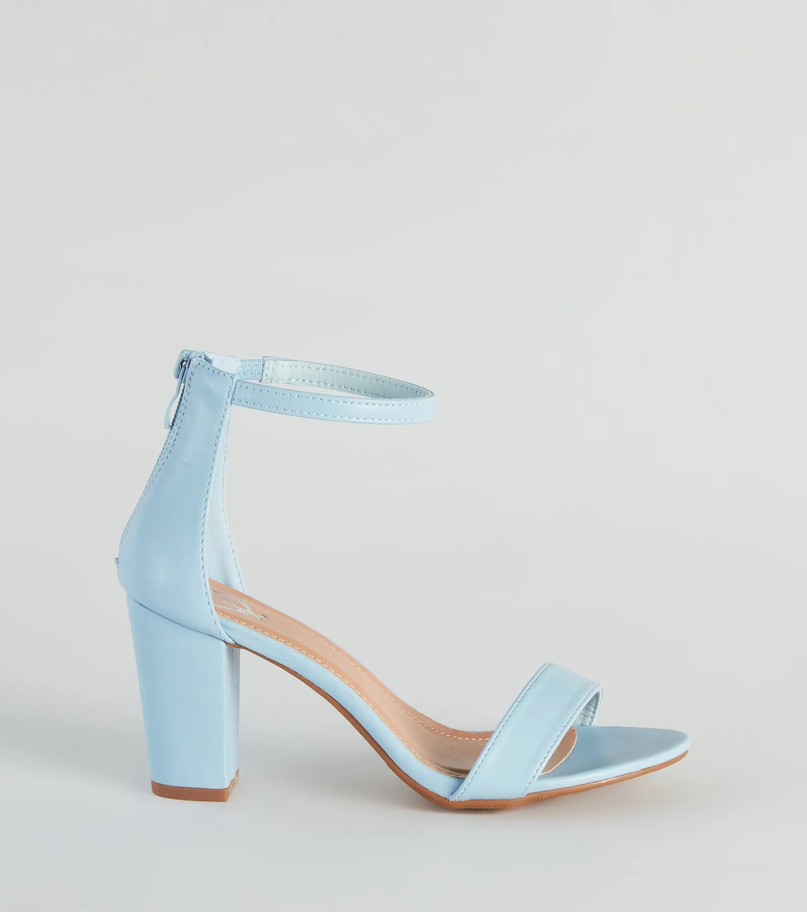 Gorgeous Height Faux Leather Block Heels - Image 2