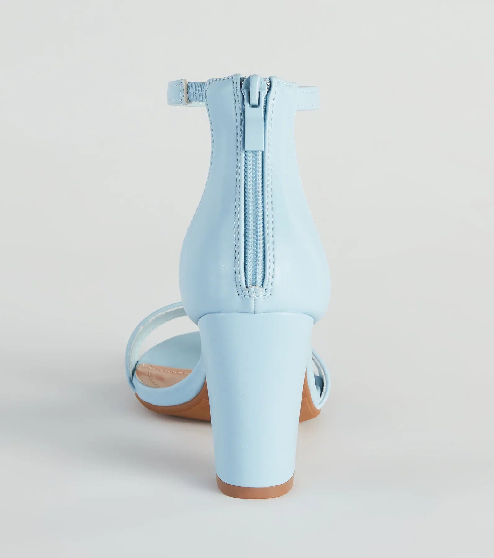 Gorgeous Height Faux Leather Block Heels - Image 4