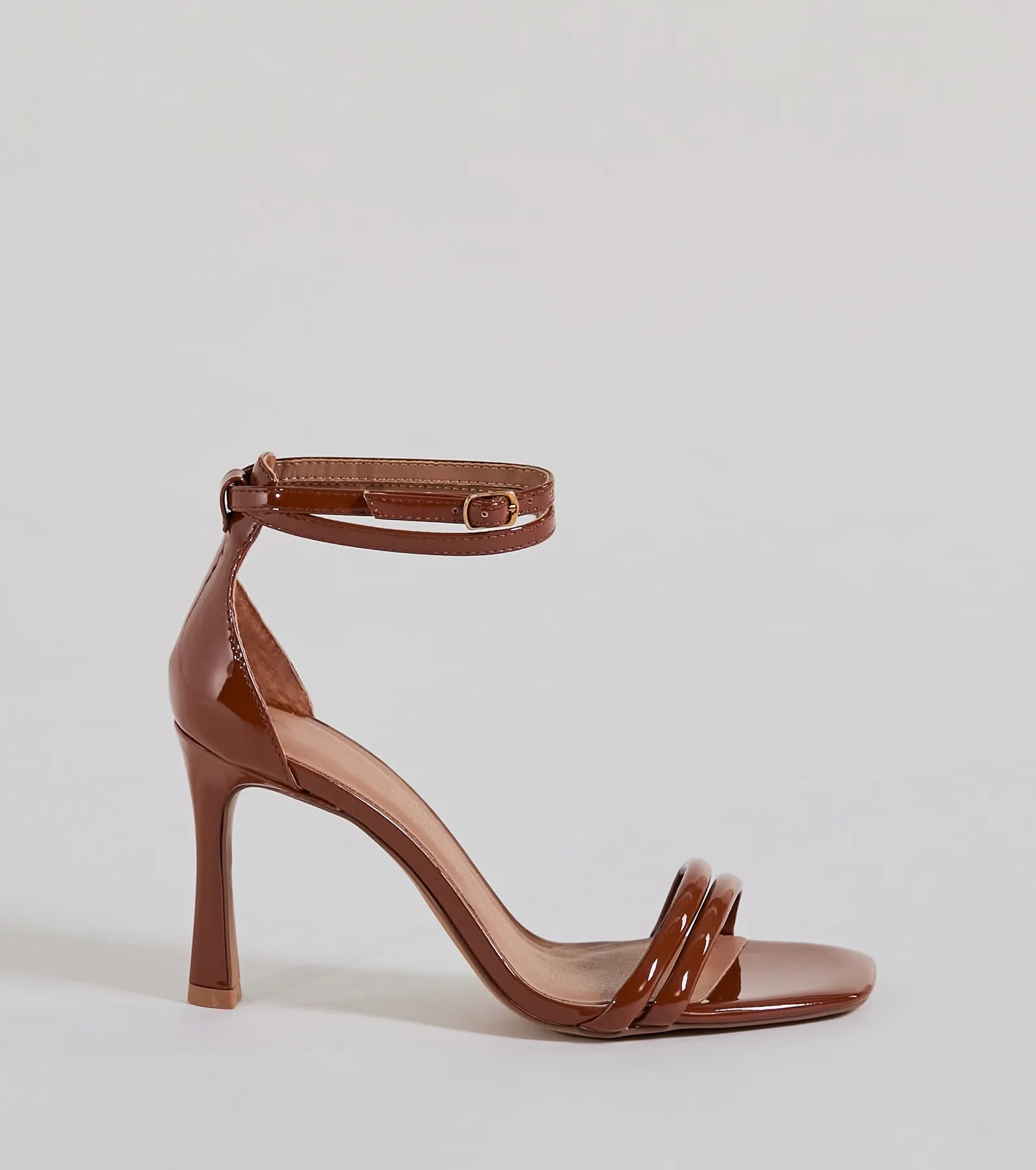 Style So Sleek Faux Leather Stiletto Heels - Image 2