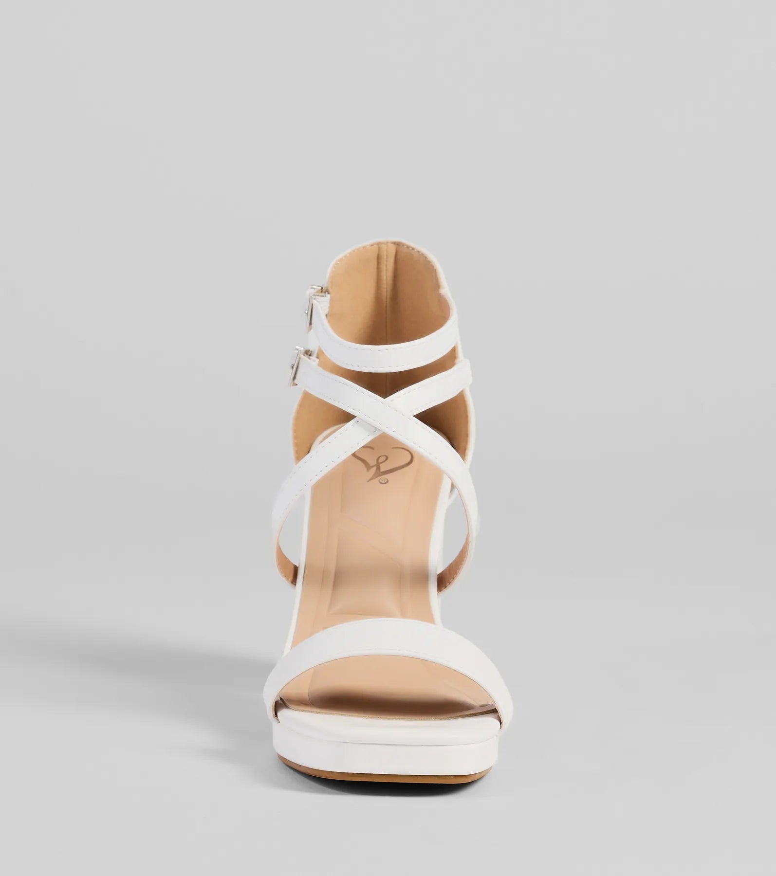 Stylish Steps Strappy Platform Heels - Image 3