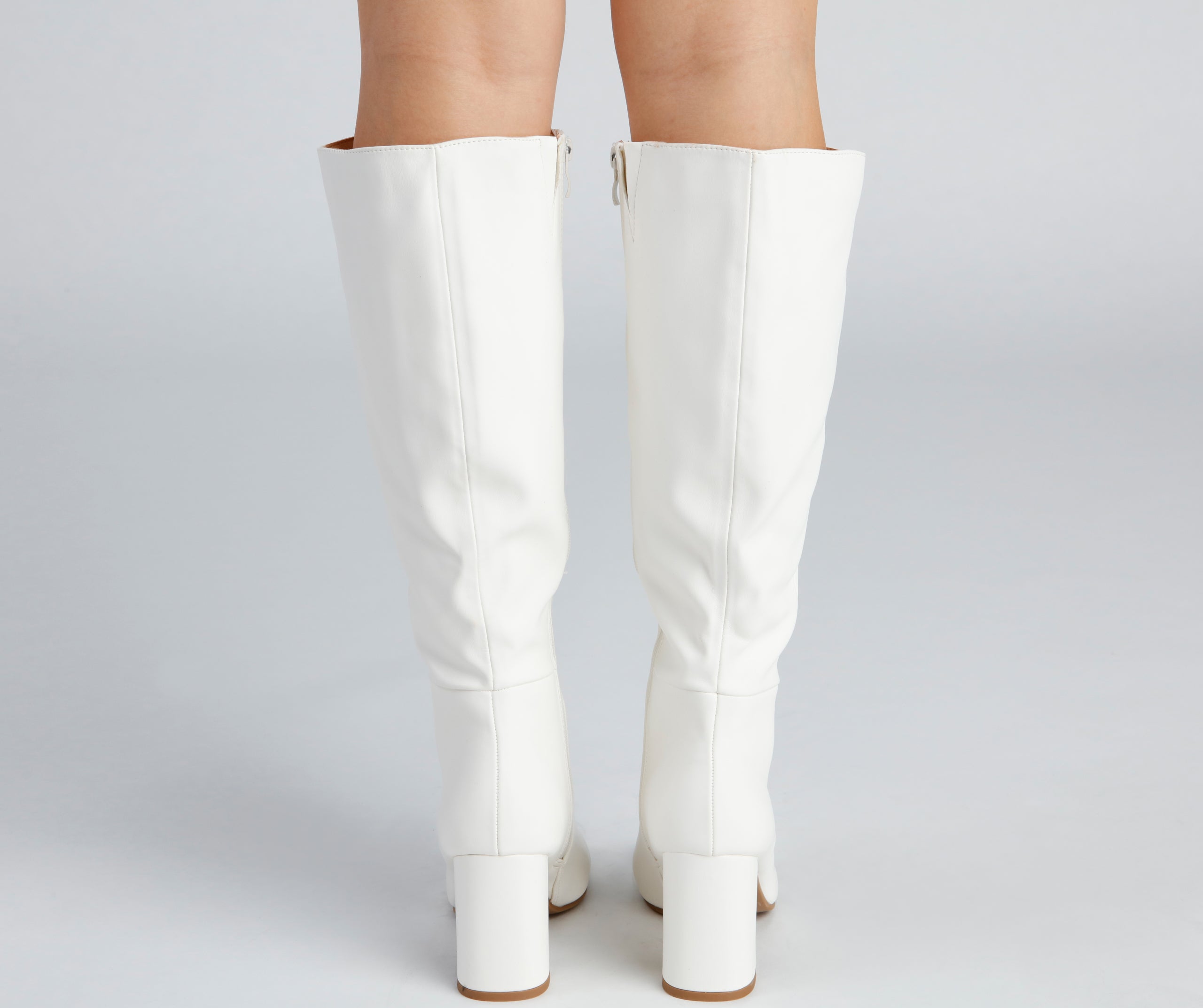 Walk It Out In Style Faux Leather Boots - Image 8