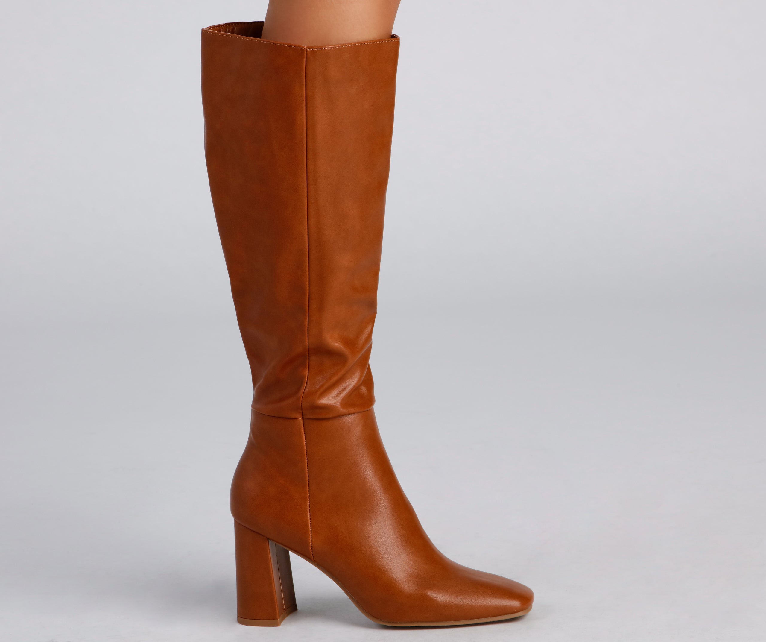 Walk It Out In Style Faux Leather Boots - Image 3