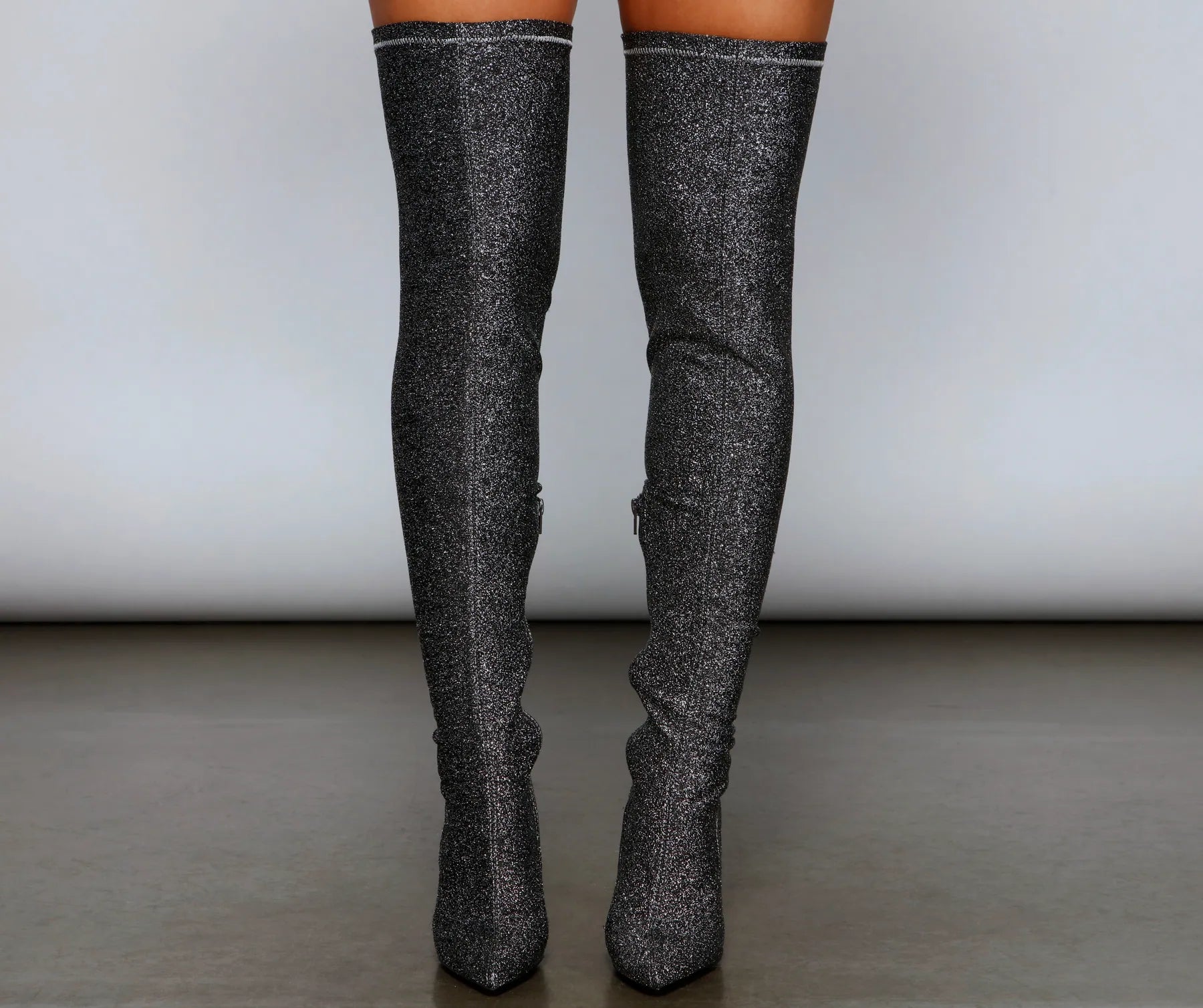Bring The Shine Over The Knee Boots - Image 2