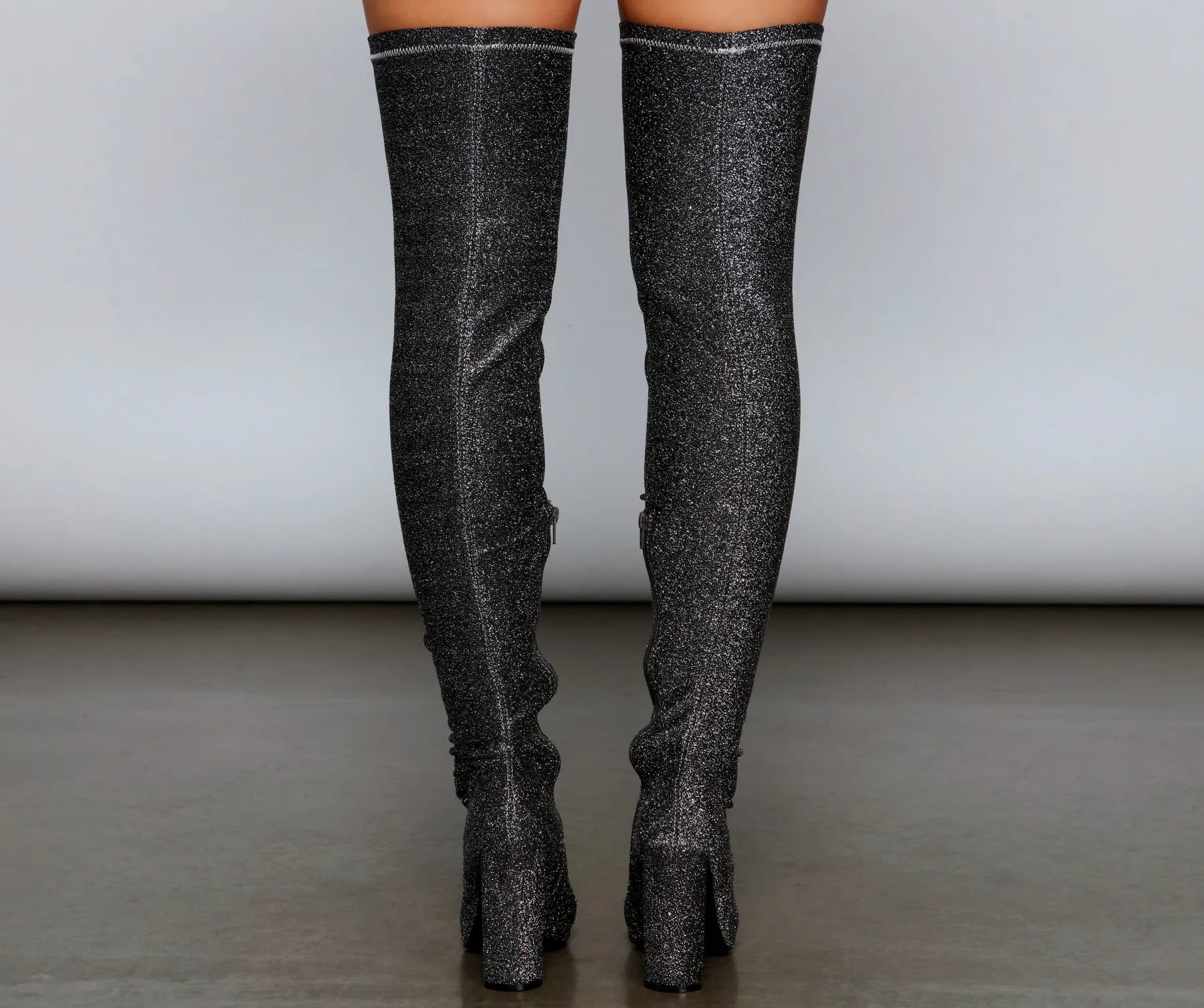 Bring The Shine Over The Knee Boots - Image 5
