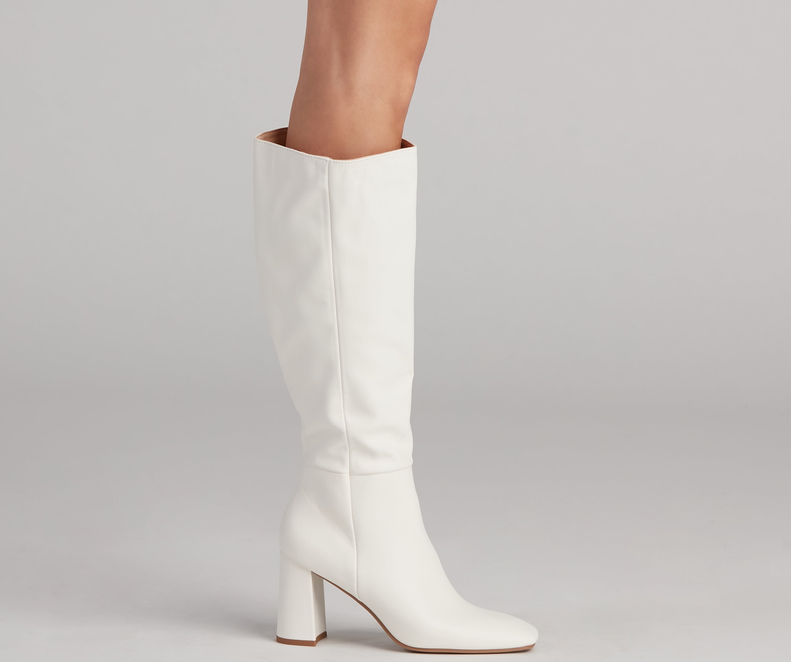 Walk It Out In Style Faux Leather Boots - Image 11