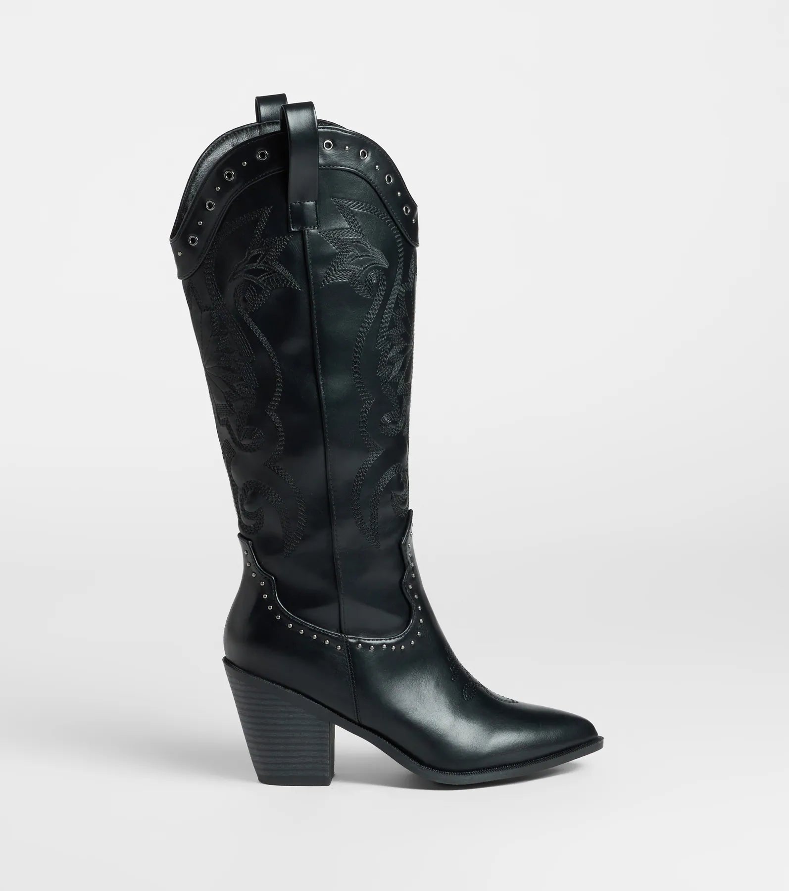 Back In The West Studded Cowboy Boots - Image 3
