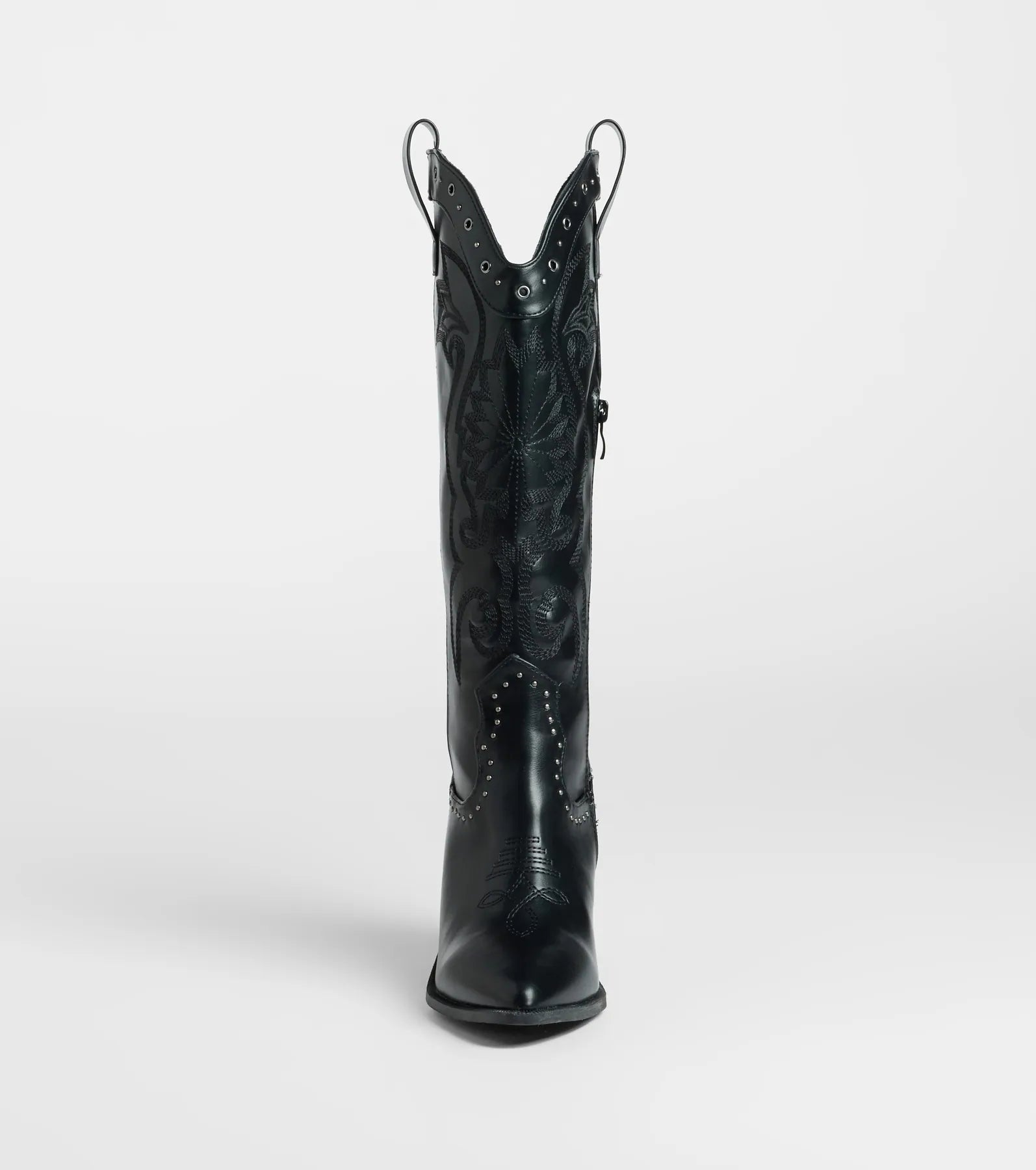 Back In The West Studded Cowboy Boots - Image 4
