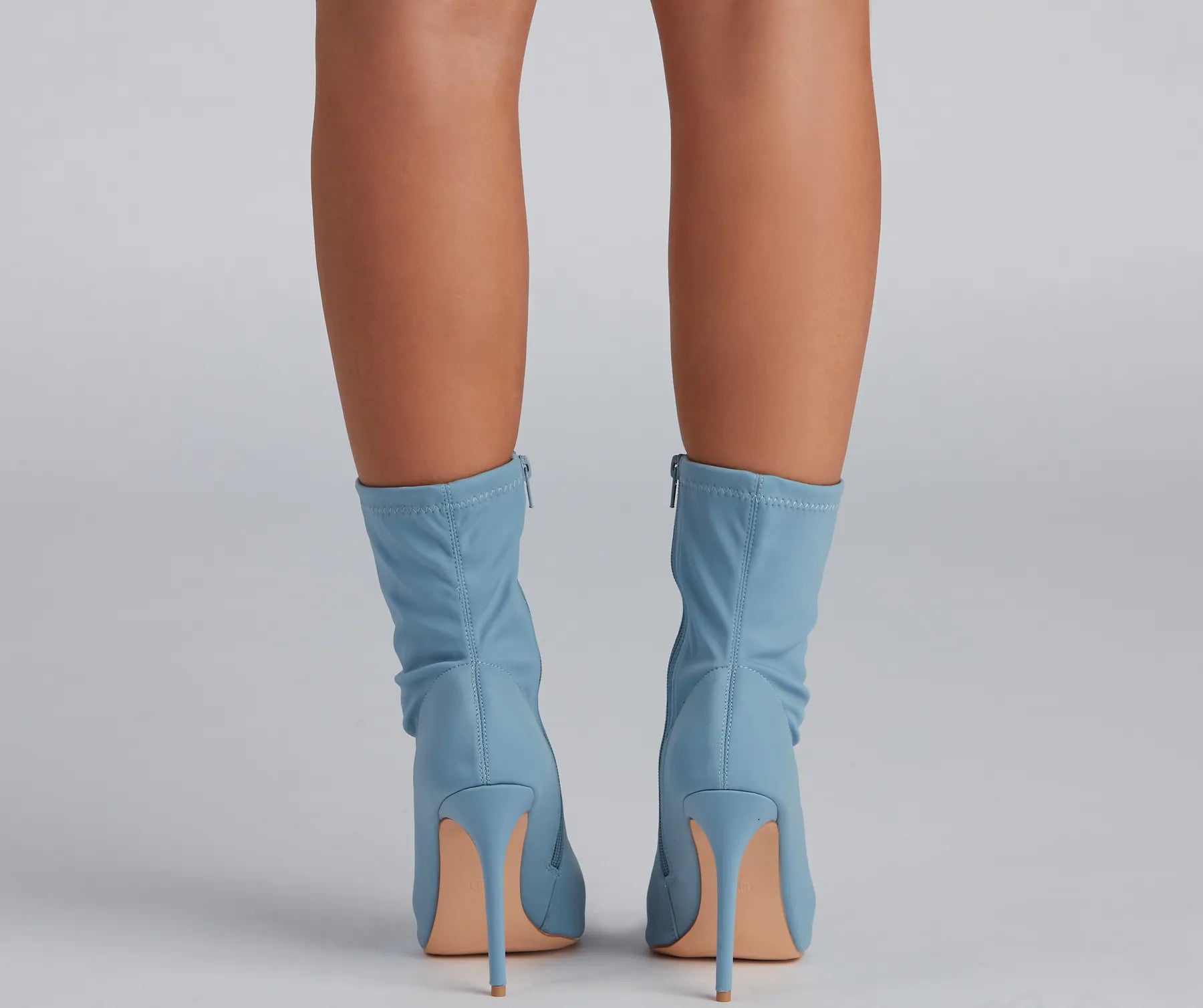 Peep Show Stiletto Booties - Image 8