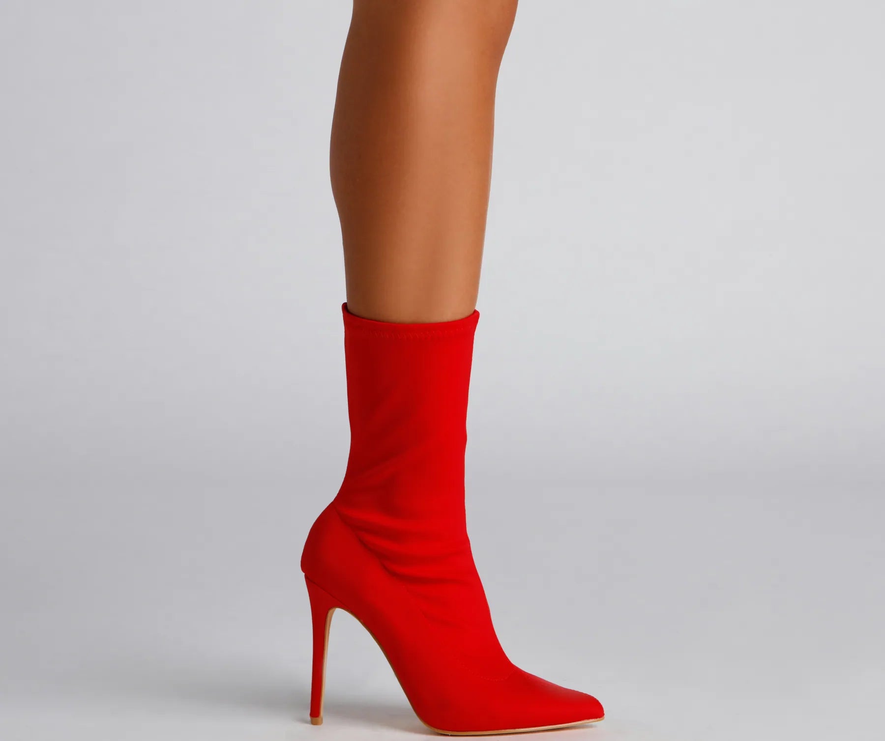 Make A Statement Stiletto Booties - Image 3