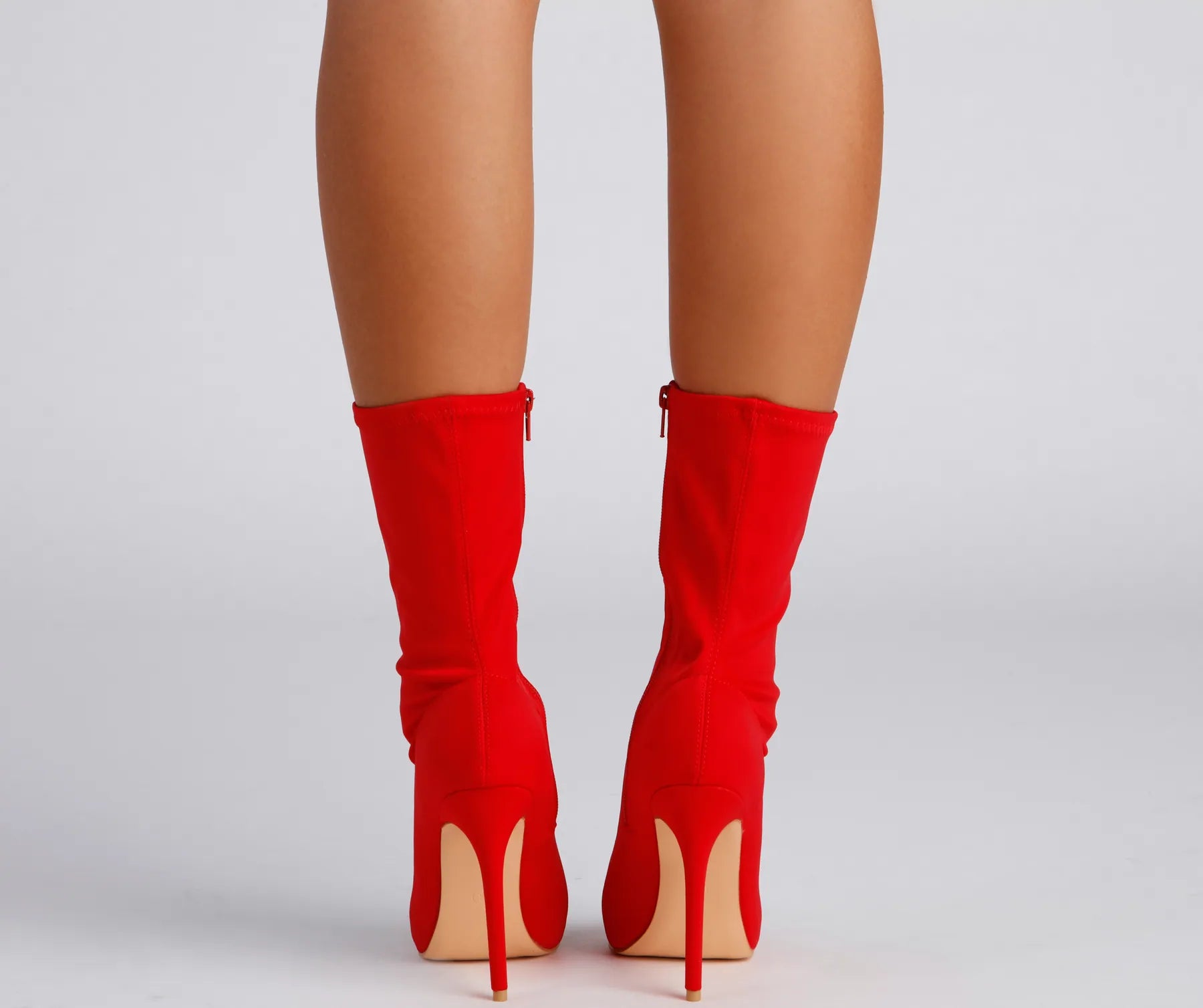 Make A Statement Stiletto Booties - Image 4