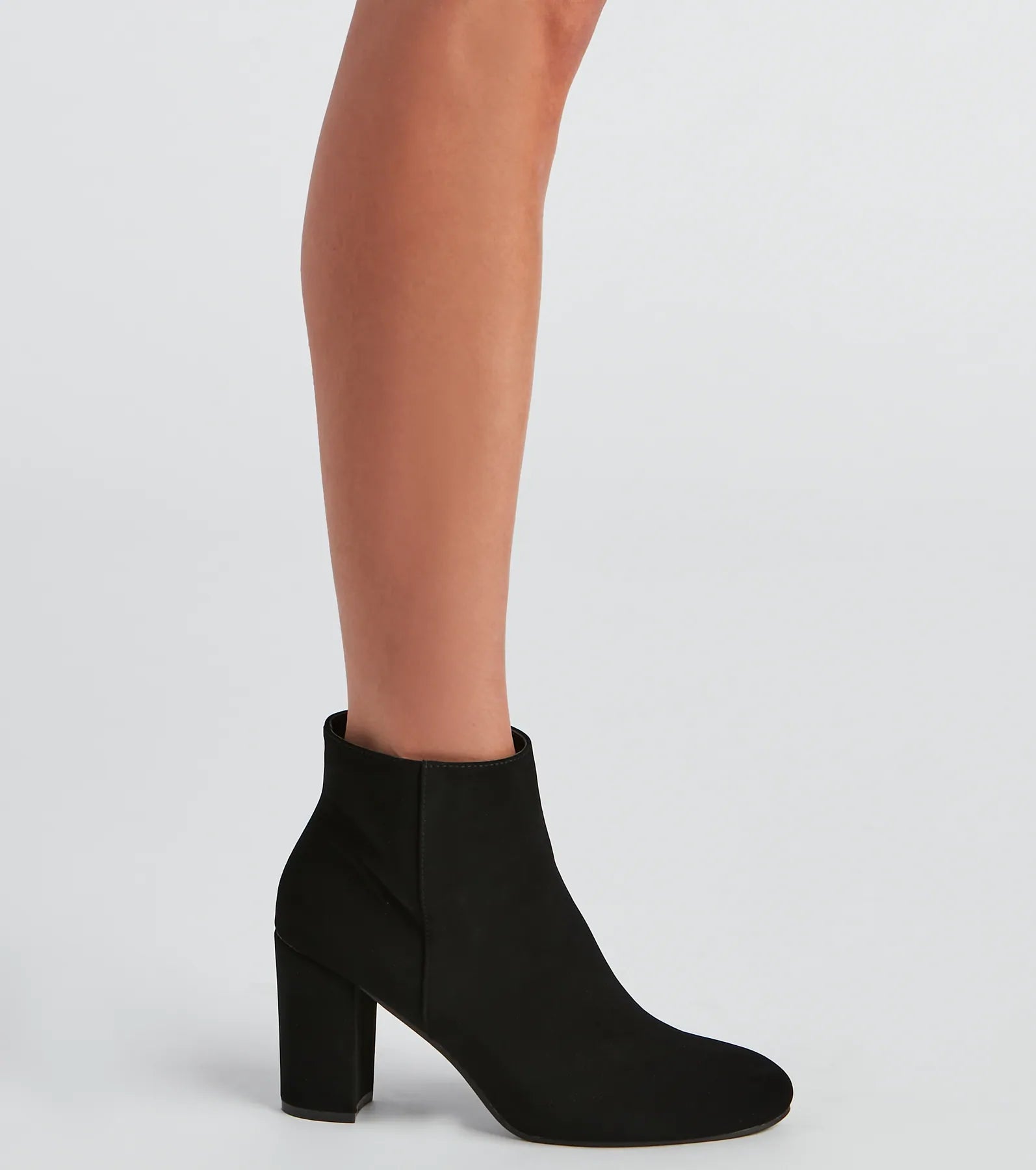 Girl In Love Block Heel Booties - Image 3