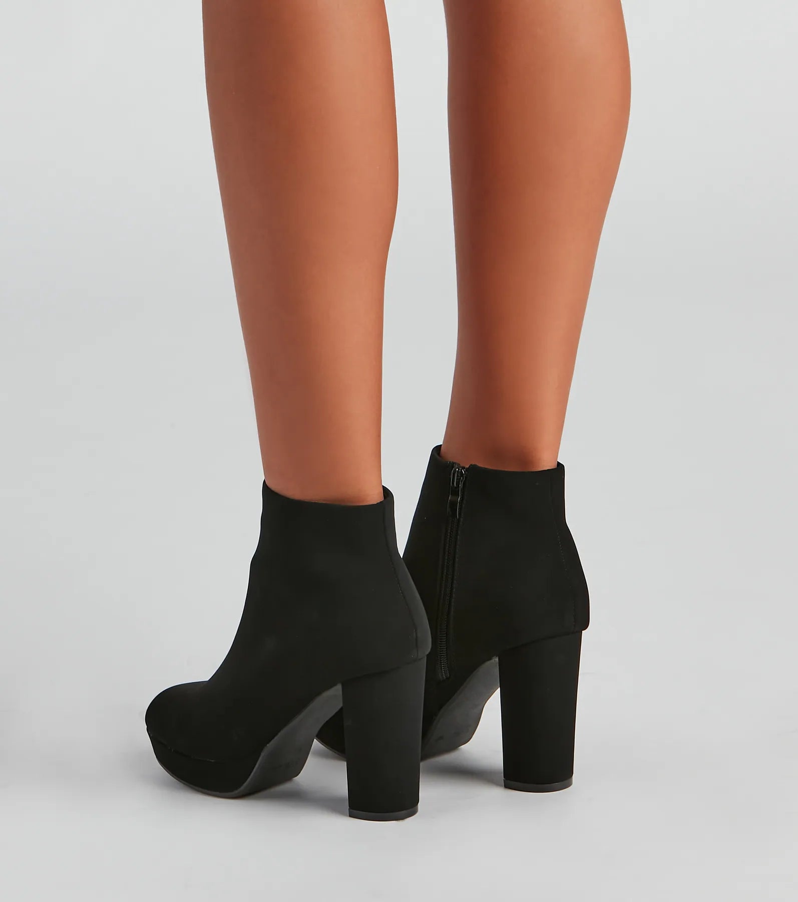 Lots To Love Block Heel Booties - Image 4