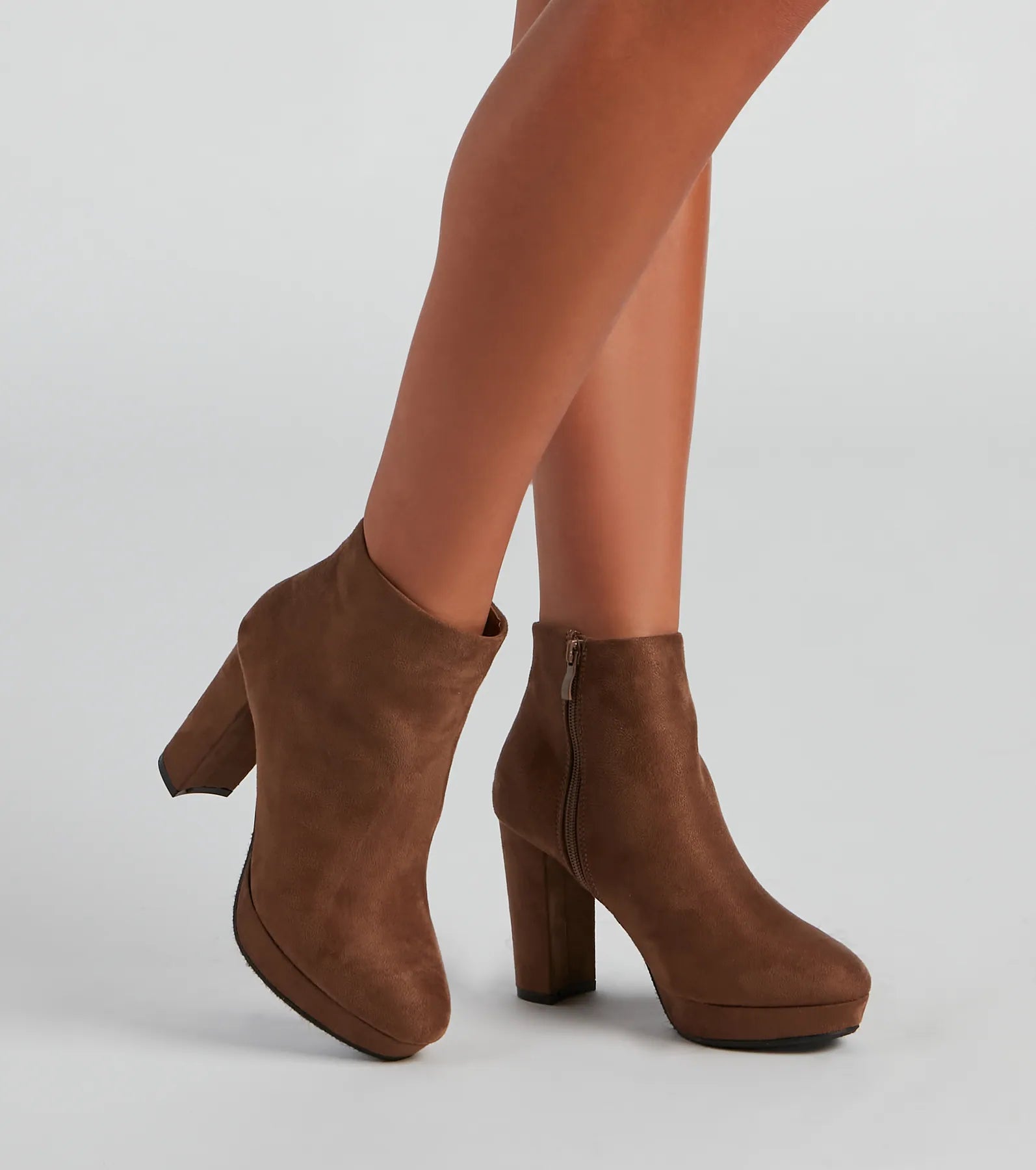 Lots To Love Block Heel Booties - Image 5