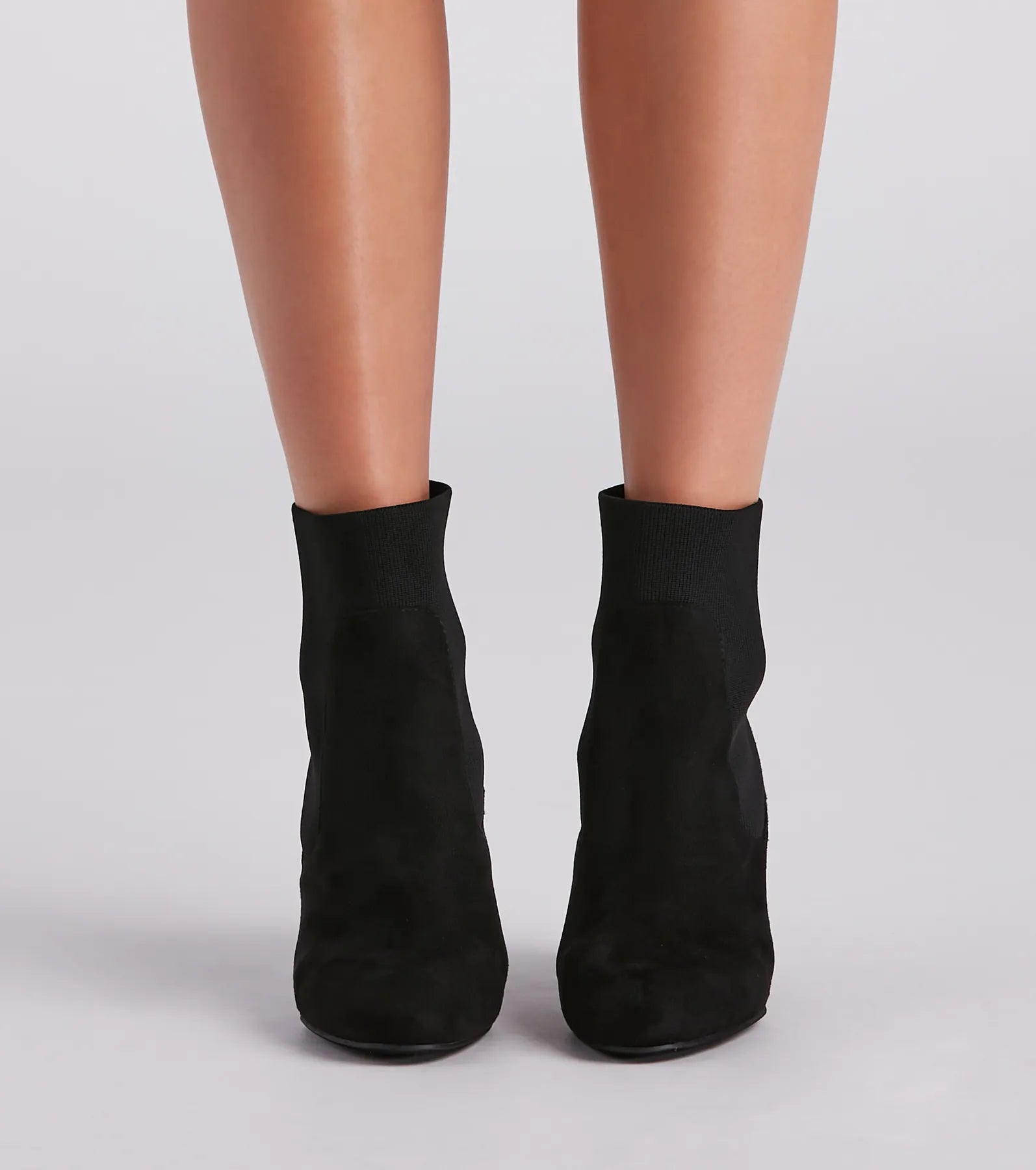 Trendy Staple Basic Sock Booties - Image 3