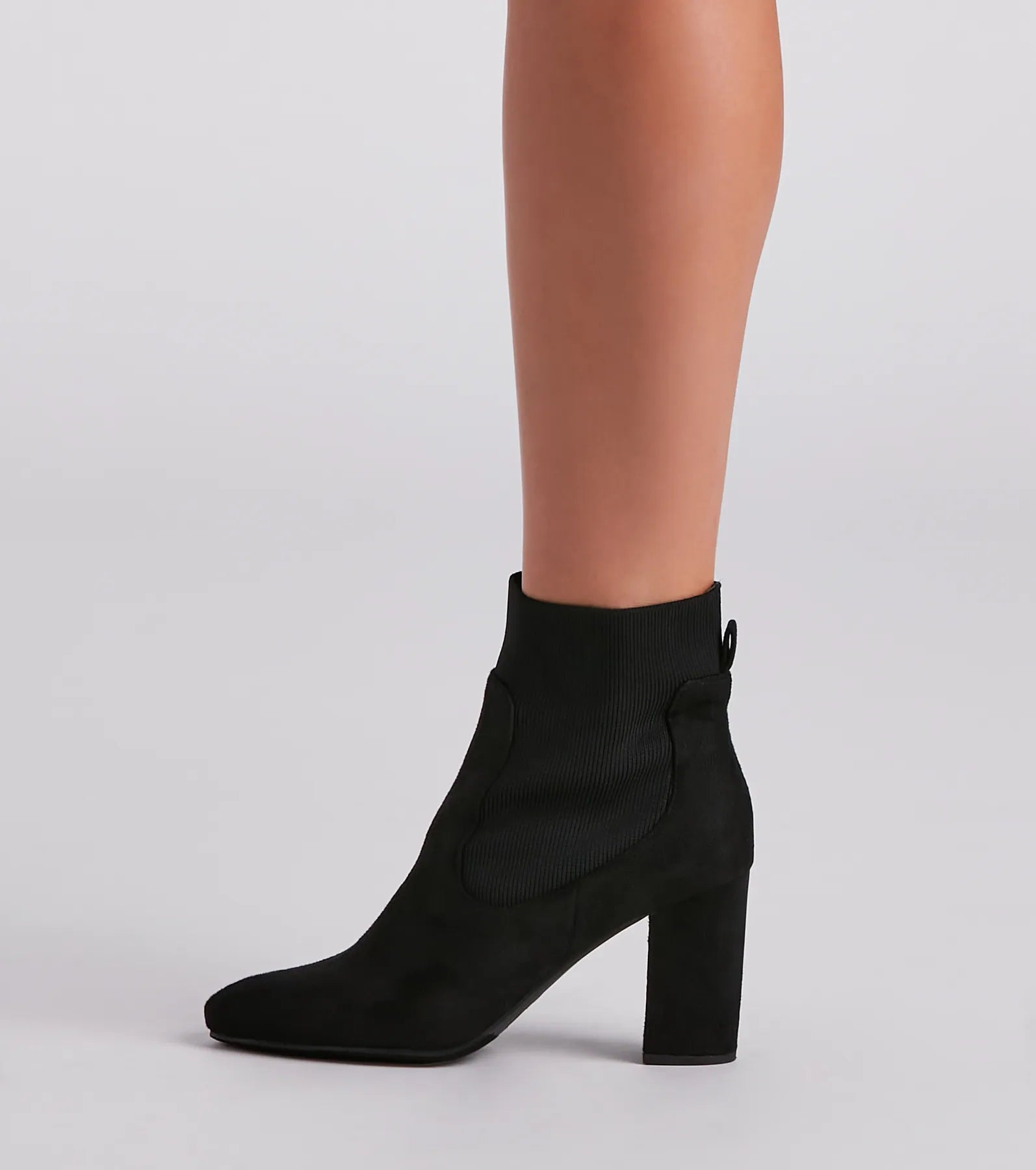 Trendy Staple Basic Sock Booties - Image 4