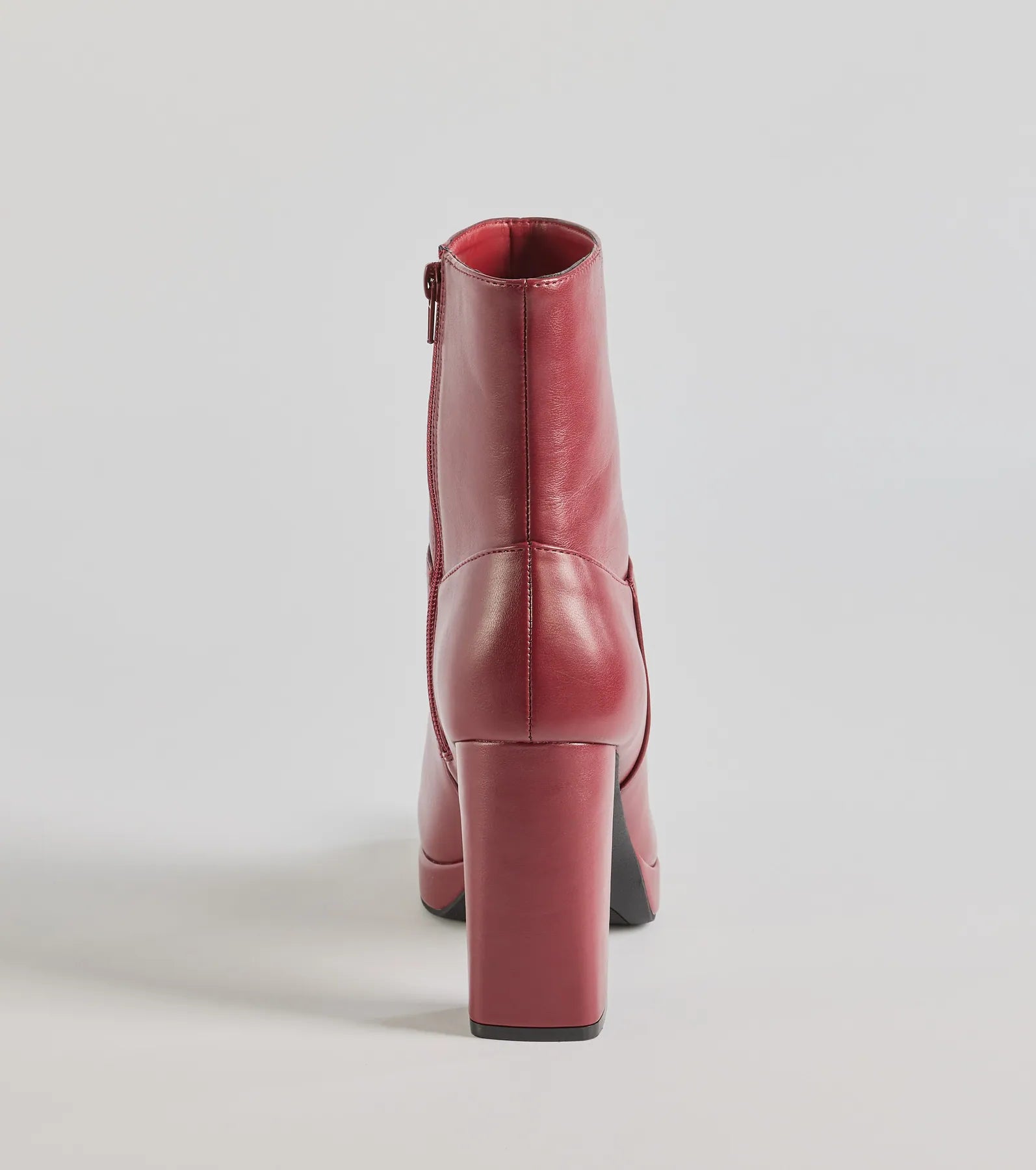 Amp It Up Faux Leather Platform Boots - Image 4