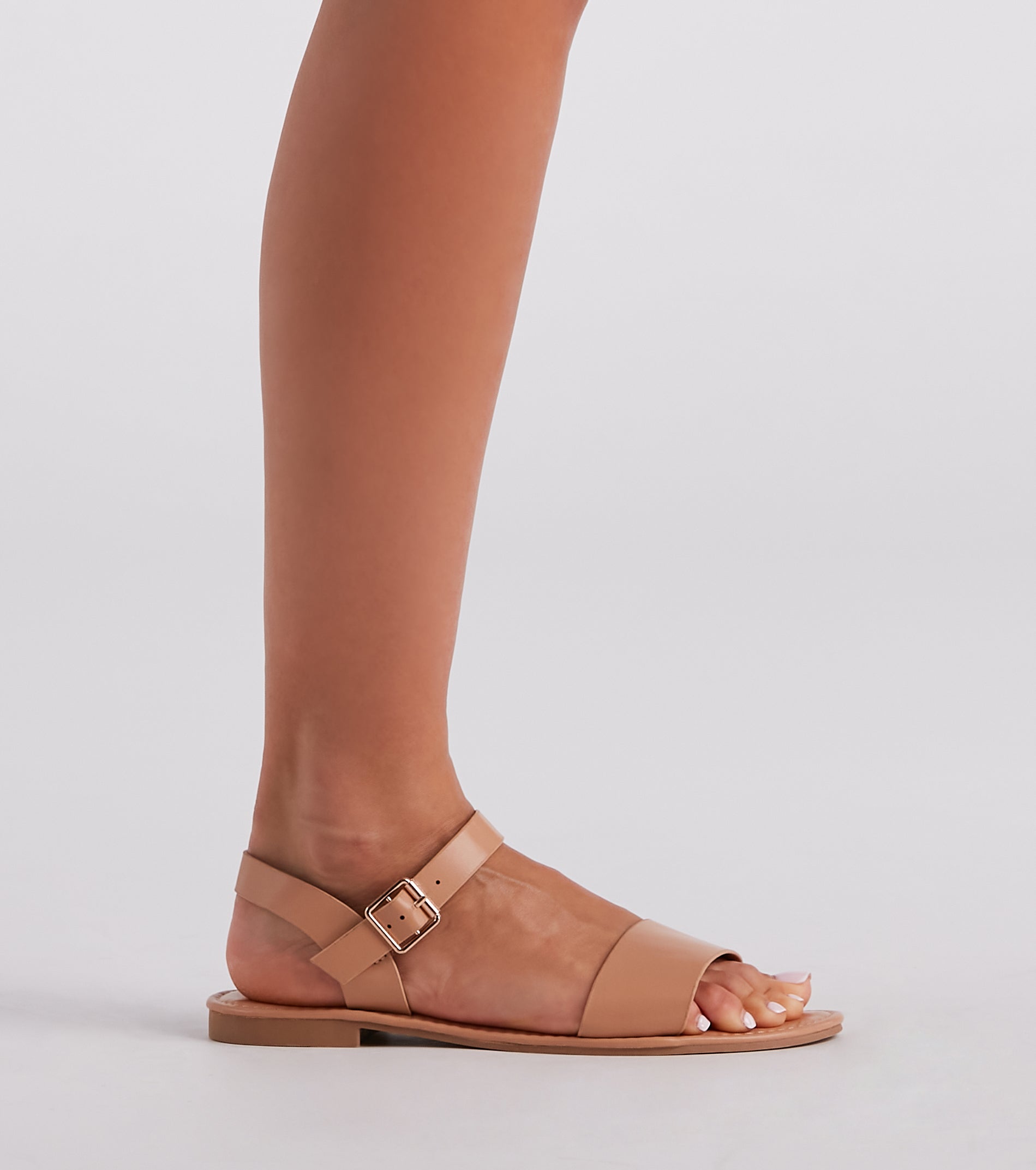 So Effortless Chic Strappy Sandals - Image 3