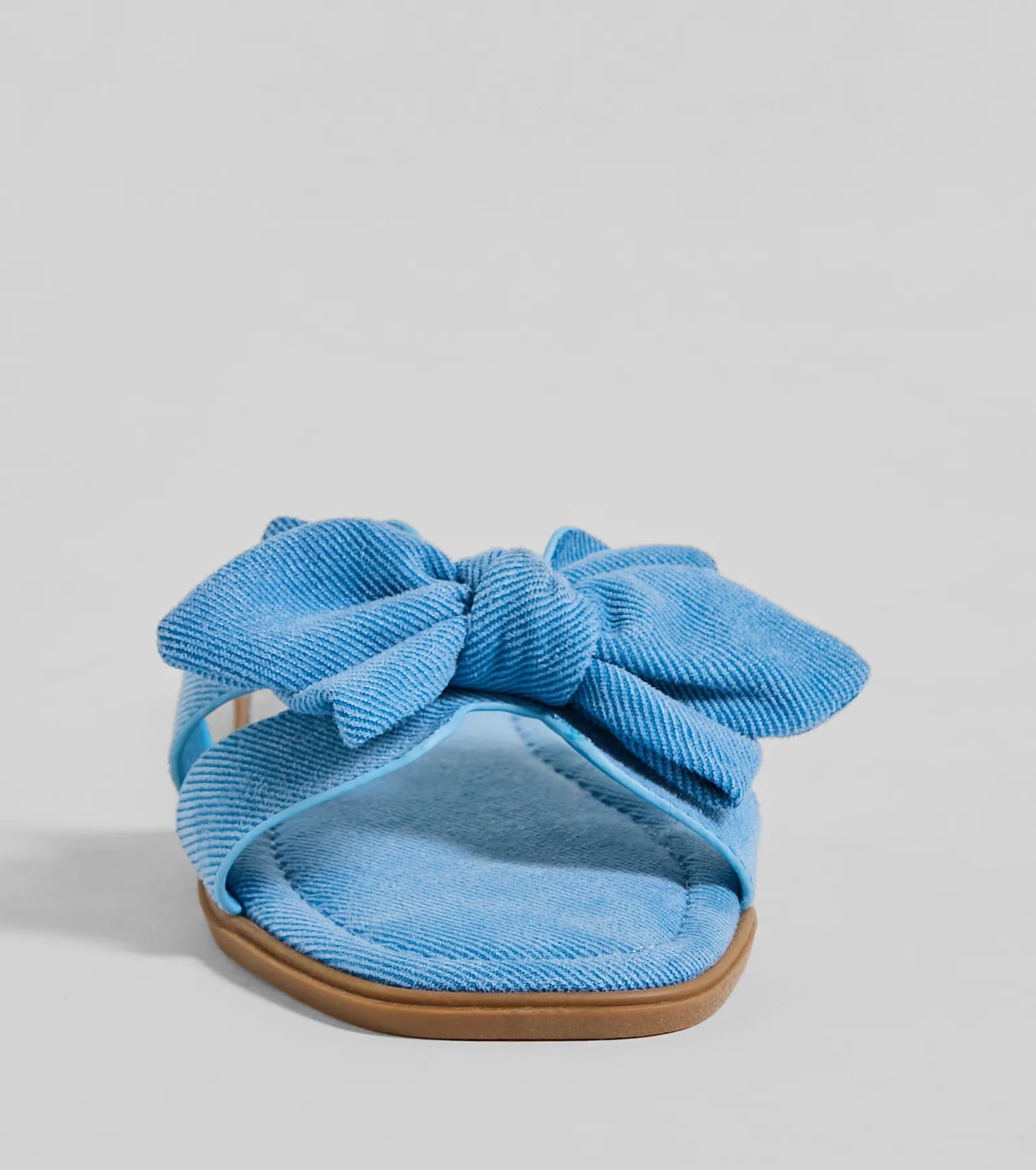 Tie The Knot Bow Strap Flat Sandals - Image 3