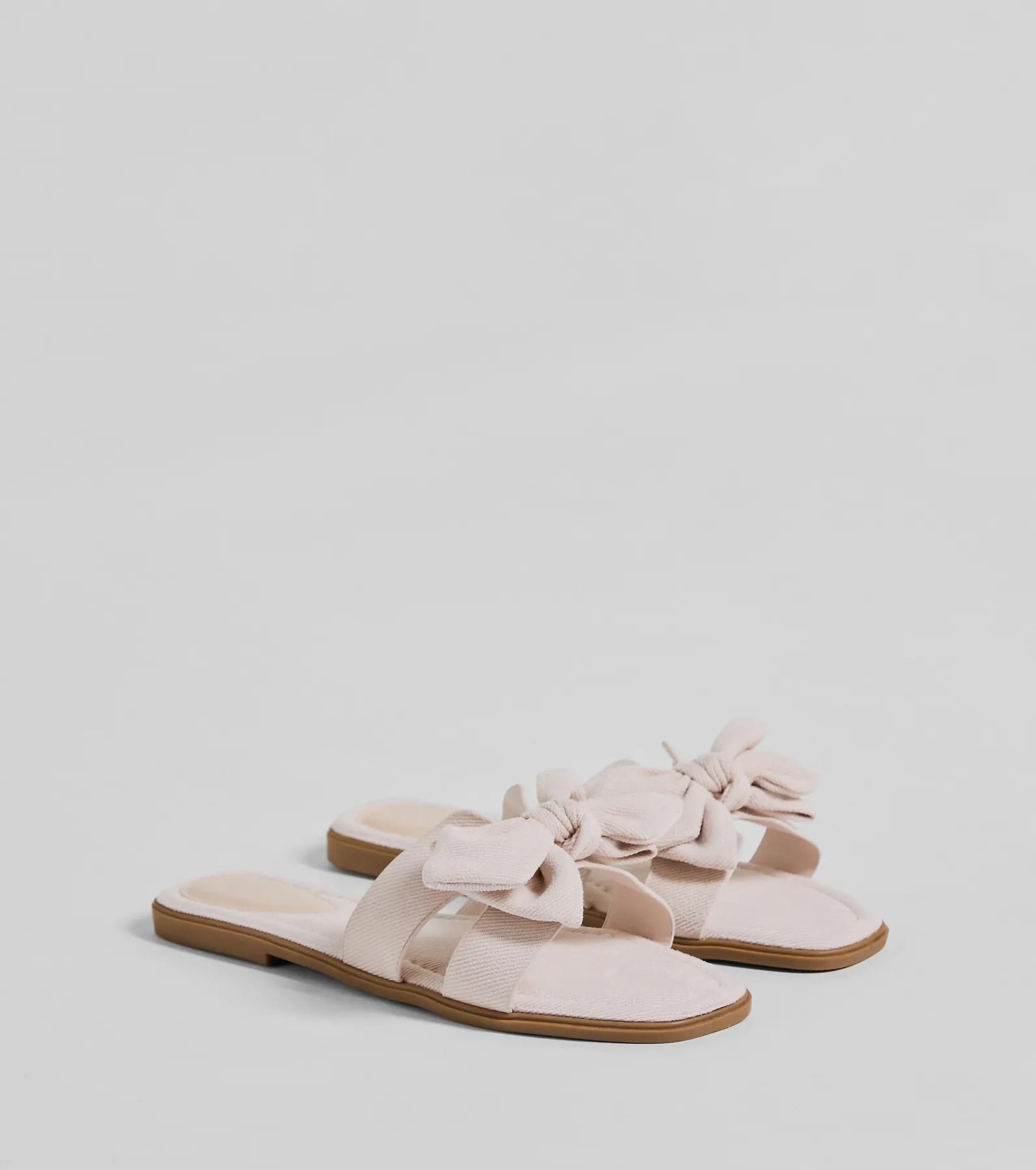 Tie The Knot Bow Strap Flat Sandals - Image 5